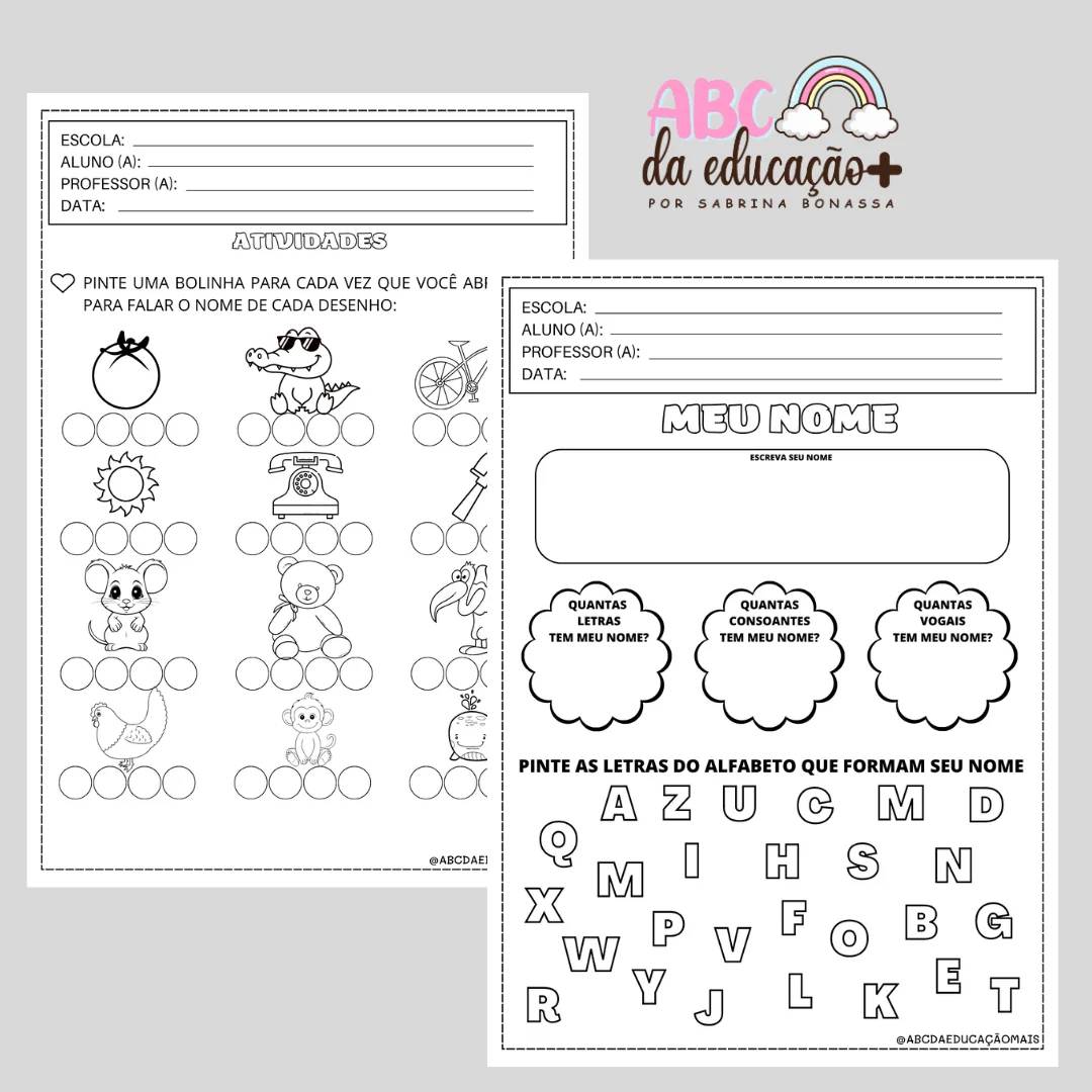 Sondagem Edu. Infantil + Lembrancinhas volta às aulas - Image 6