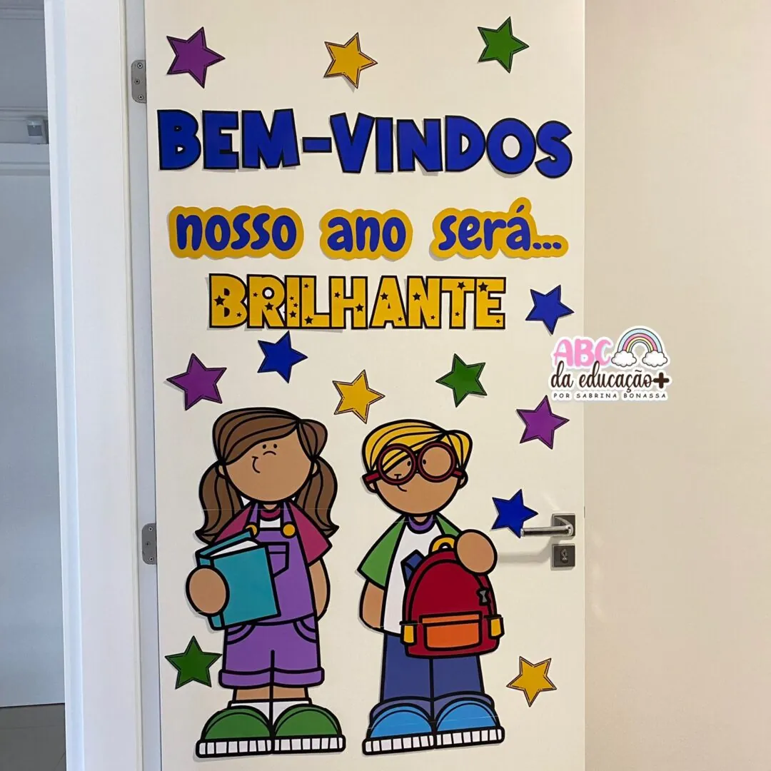 Decoração de Porta – Volta às aulas