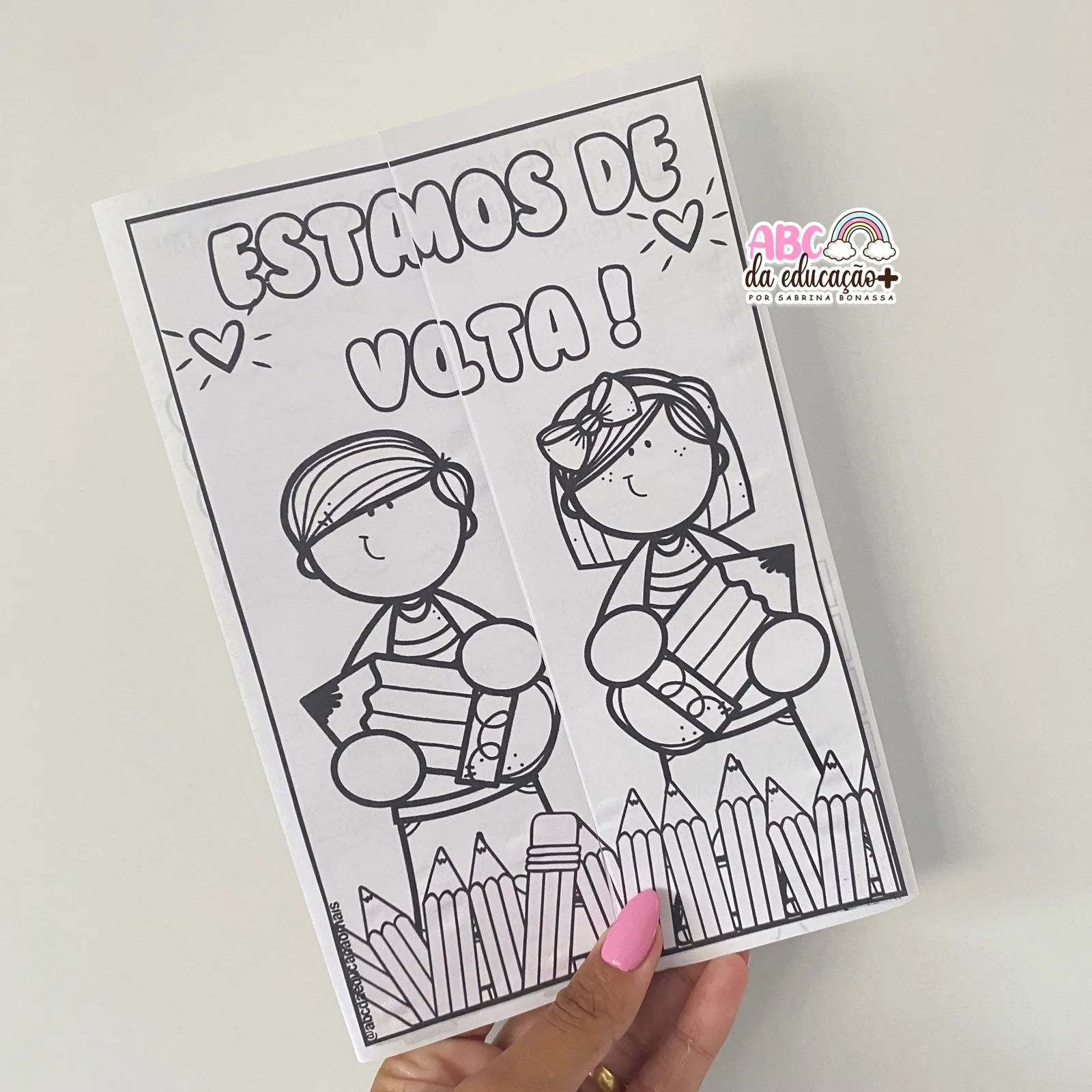 Lapbook Volta às Aulas - Imagem 5