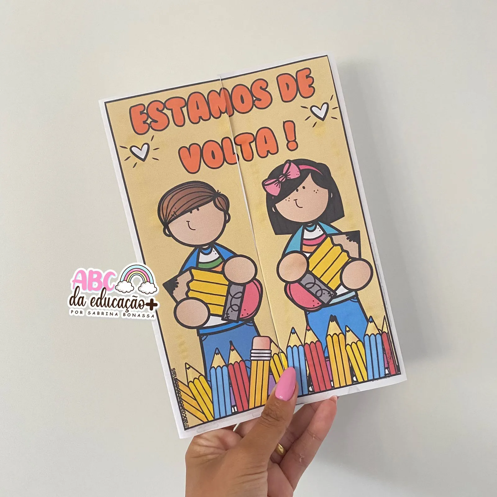 Lapbook Volta às Aulas - Imagem 6