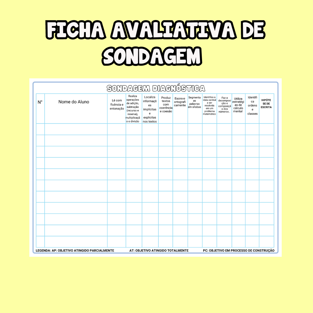 Apostila de Sondagem Diagnóstica 4º ano + Lembrancinhas volta às aulas - Image 8