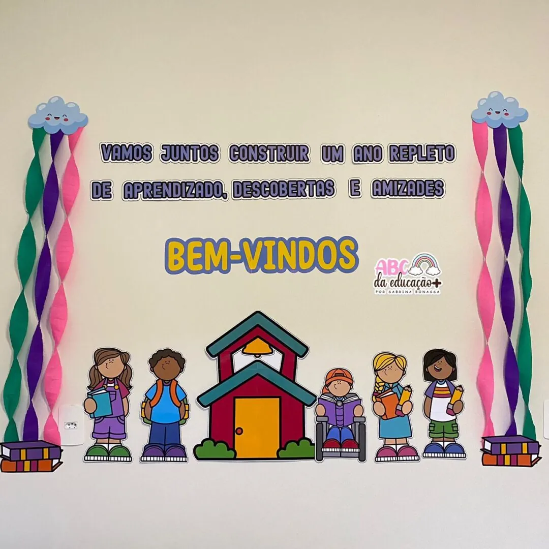 Painel Volta às aulas