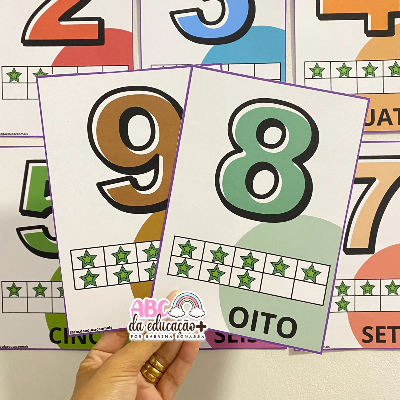 Números de parede – 0 a 10 - Imagem 3