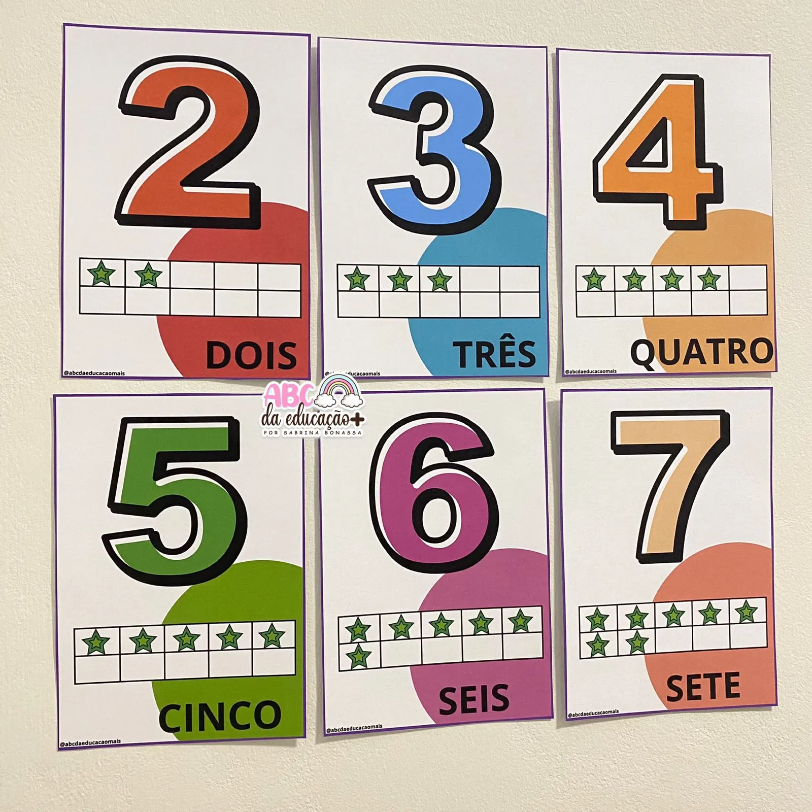 Números de parede – 0 a 10 - Imagem 5