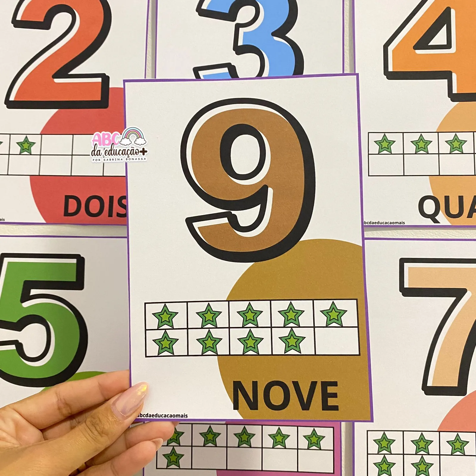 Números de parede – 0 a 10