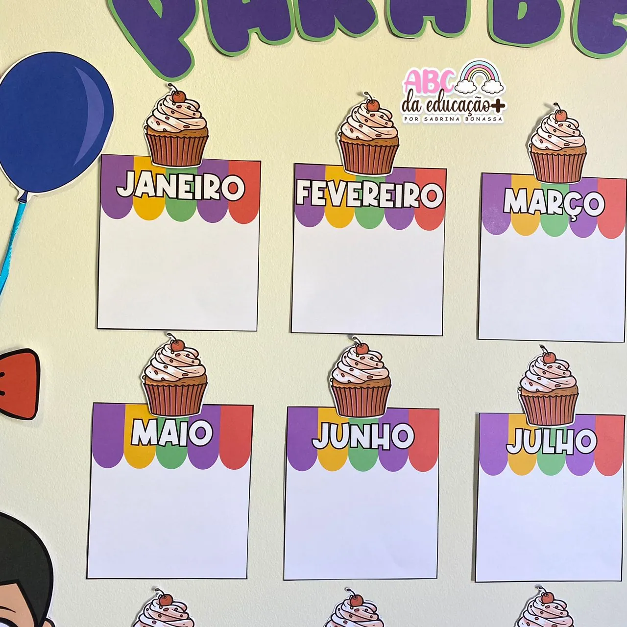 Painel de Aniversariante – Tema Crianças - Imagem 3