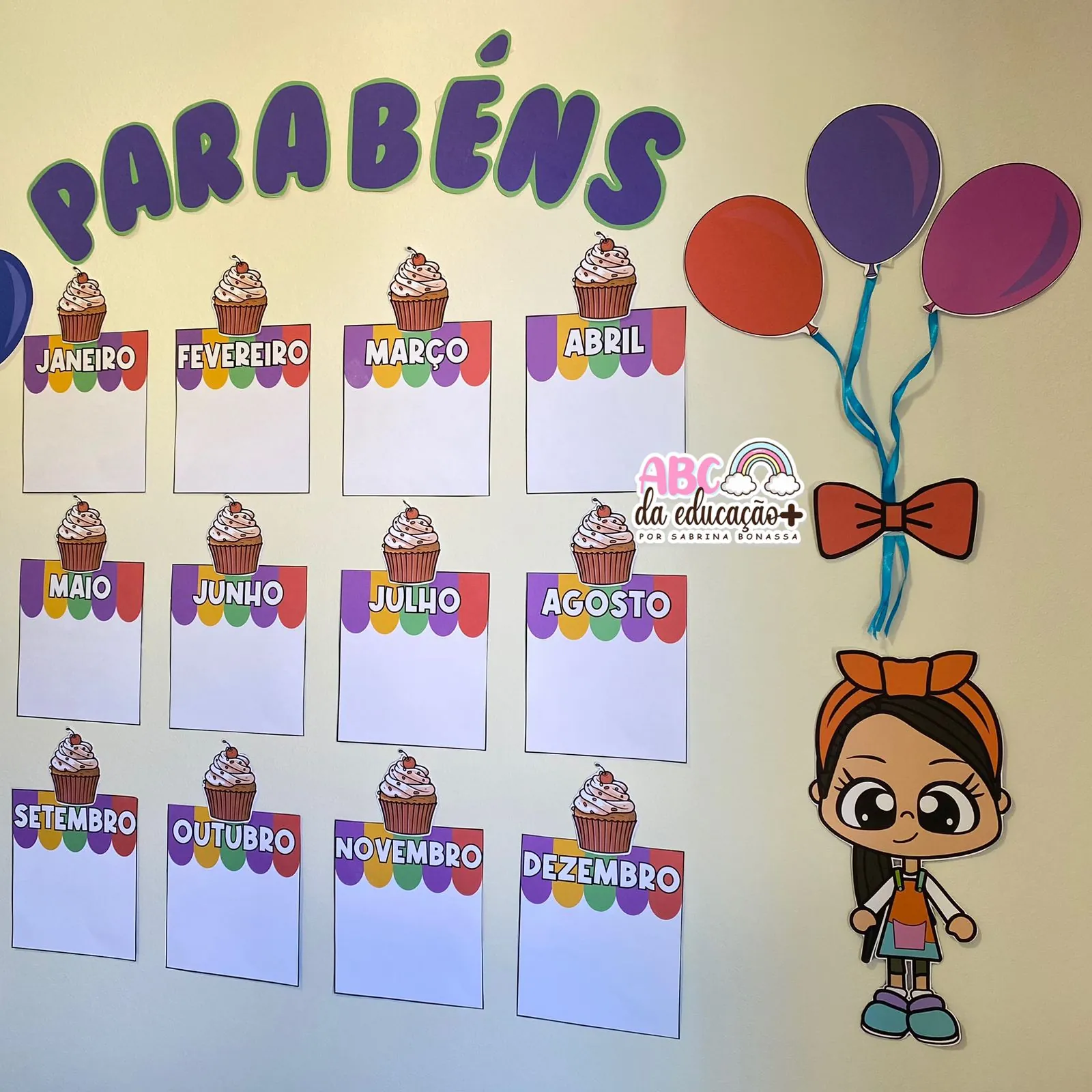 Painel de Aniversariante – Tema Crianças - Imagem 6