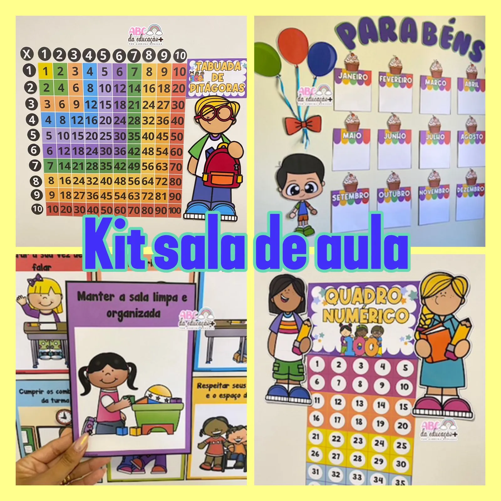 Kit Completo Sala de Aula – Ensino Fundamental