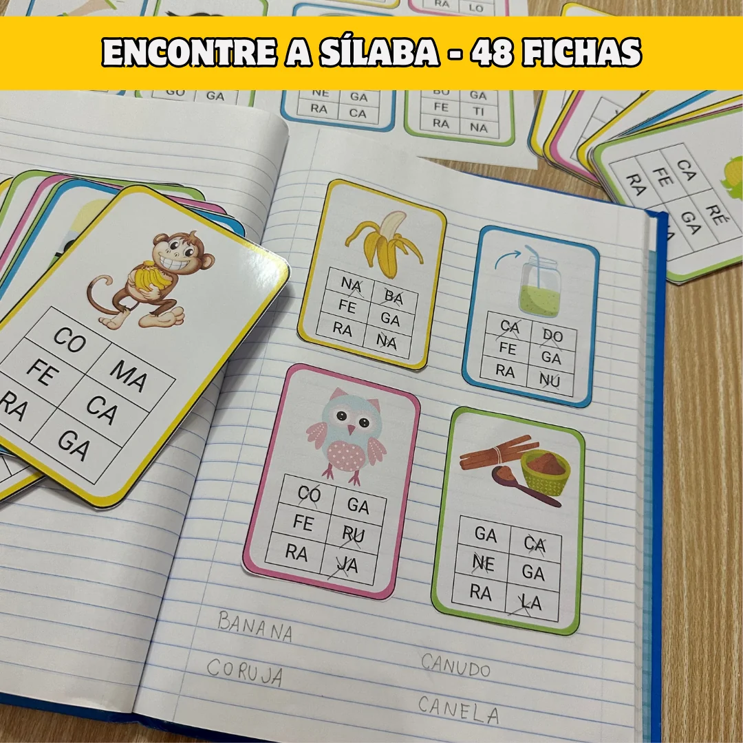 Combo 13 jogos – Consciência Silábica/fonêmica Volume 2 - Image 4
