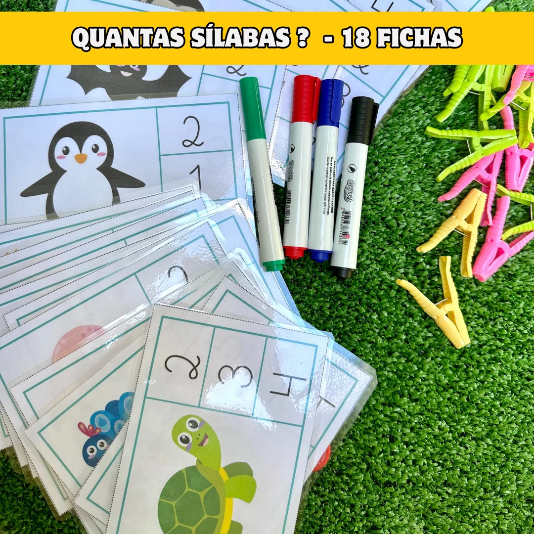Combo 13 jogos – Consciência Silábica/fonêmica Volume 2 - Image 5