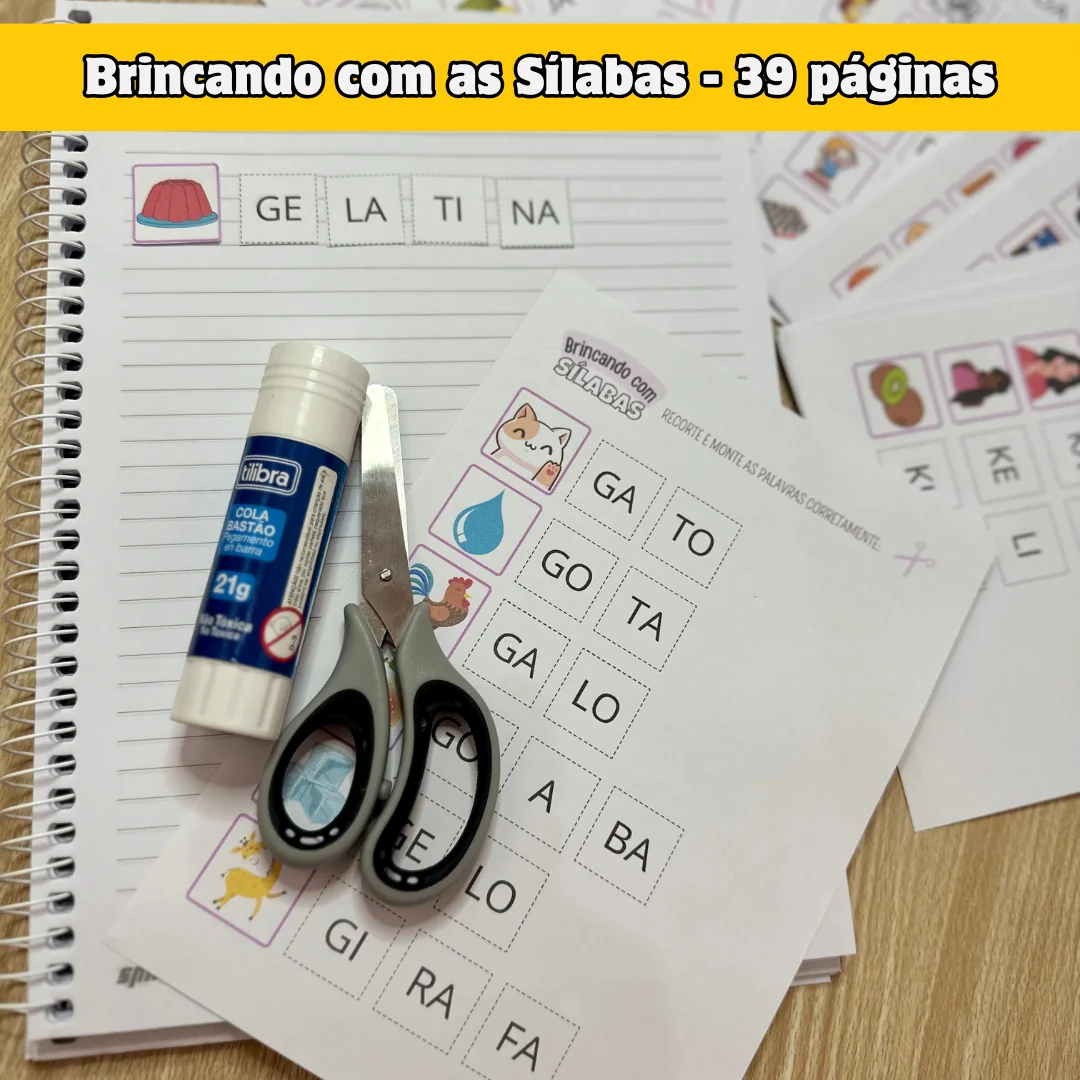 Combo 13 jogos – Consciência Silábica/fonêmica Volume 2 - Image 6