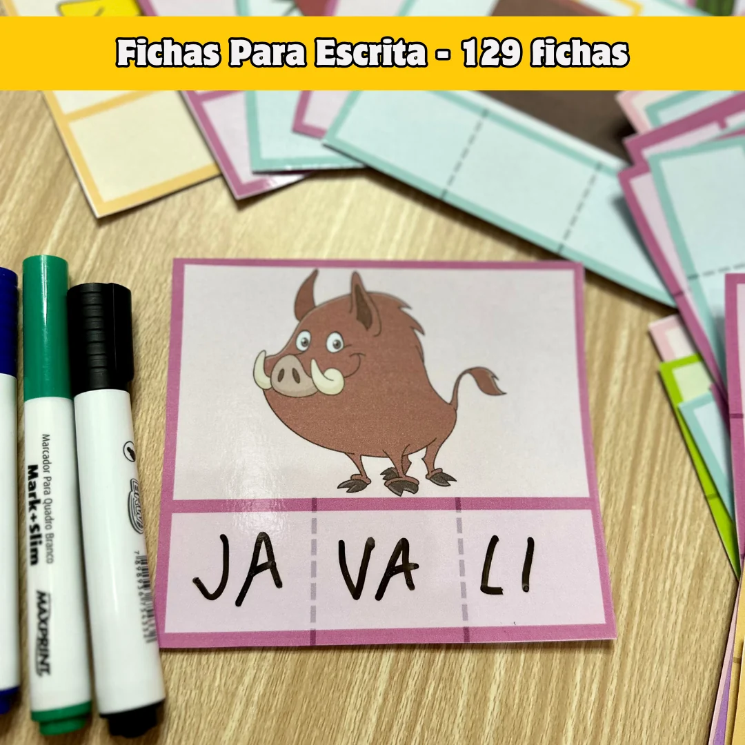 Combo 13 jogos – Consciência Silábica/fonêmica Volume 2 - Image 13