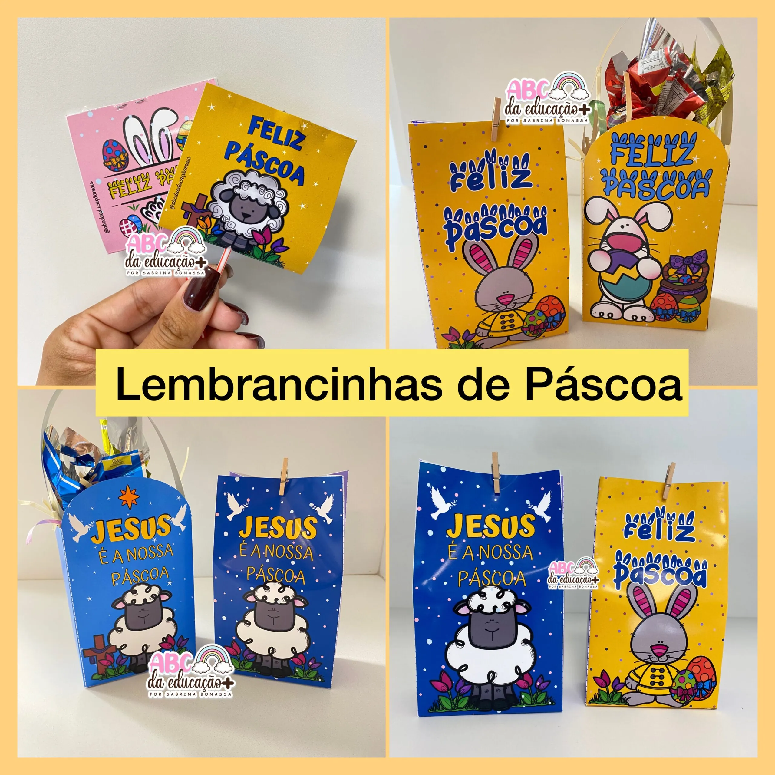 Lembrancinhas de Páscoa- Cristã e comercial