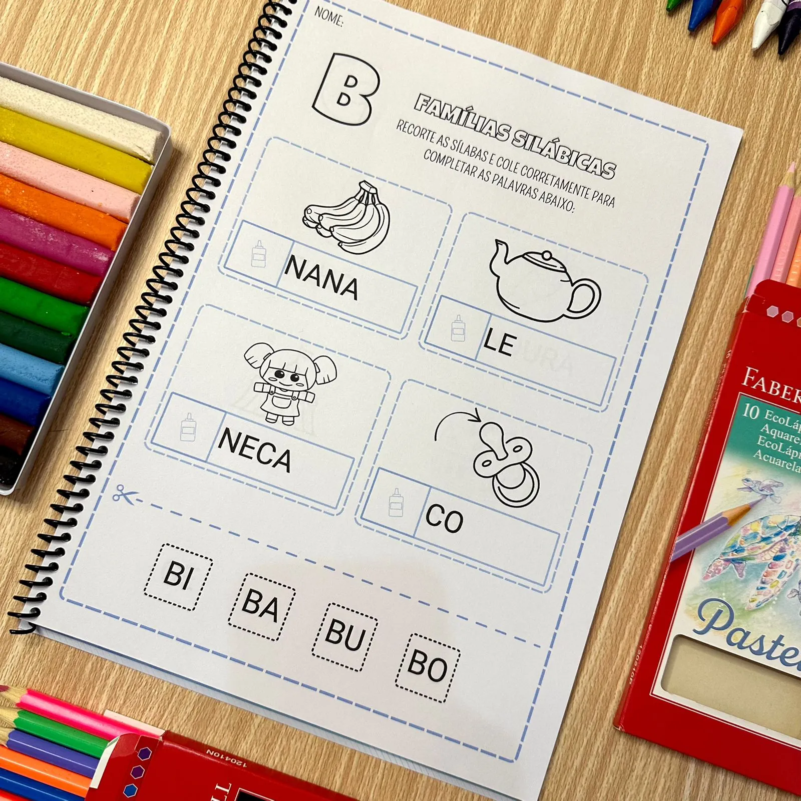 Combo Apostila Família Silábica - 3 em 1 -  70 páginas - Imagem 3