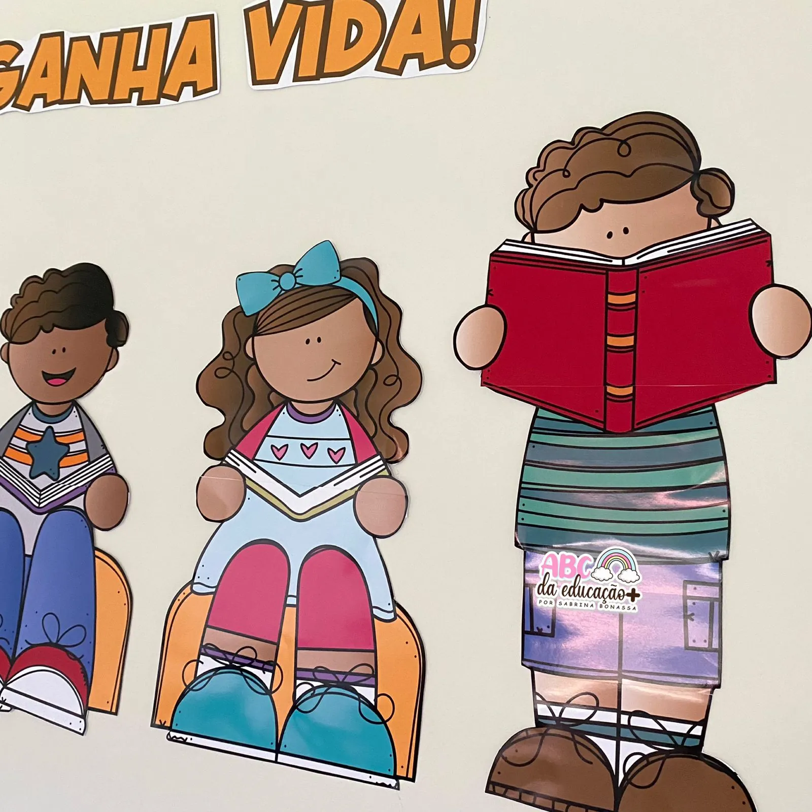 Cantinho da Leitura – Painel + Fichas de leitura - Imagem 4