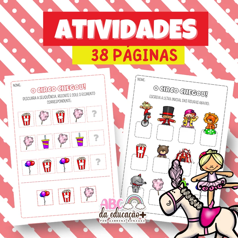 Kit Dia do Circo – Alfabetização e Educação Infantil - Image 5