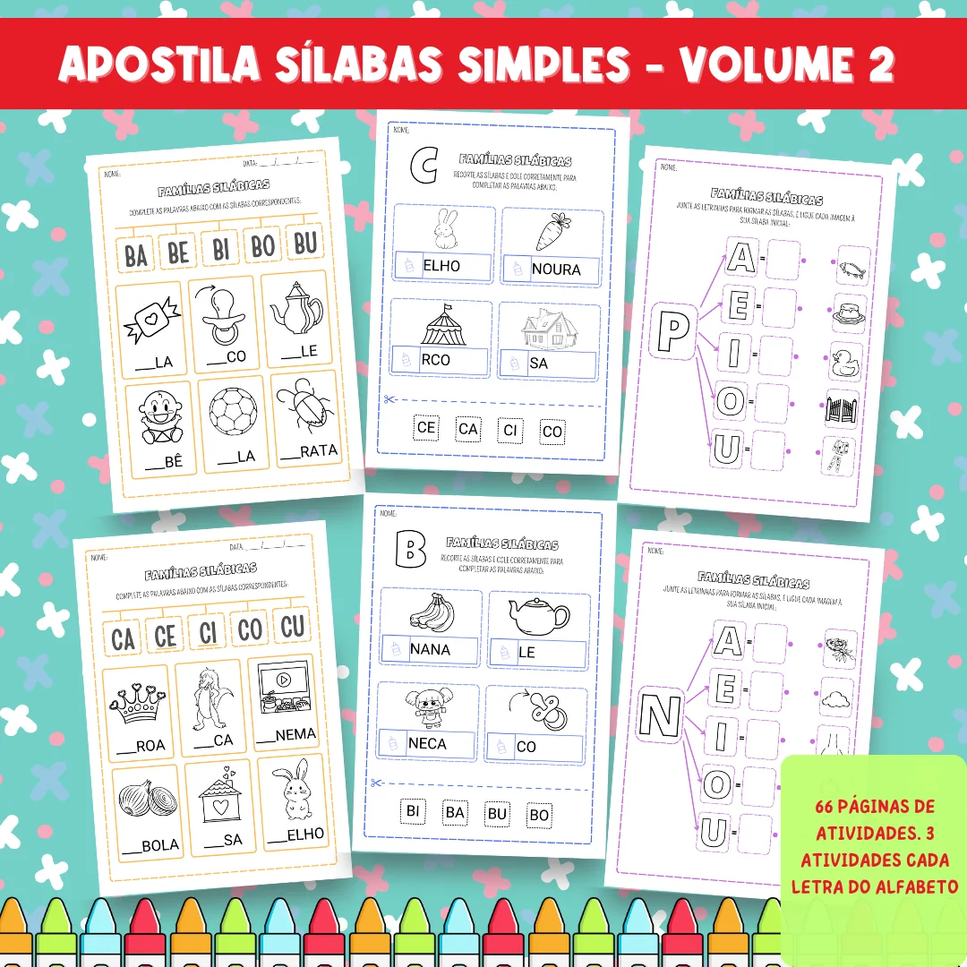Super Combo de Apostilas para Alfabetização + de 1.000 páginas - Image 22