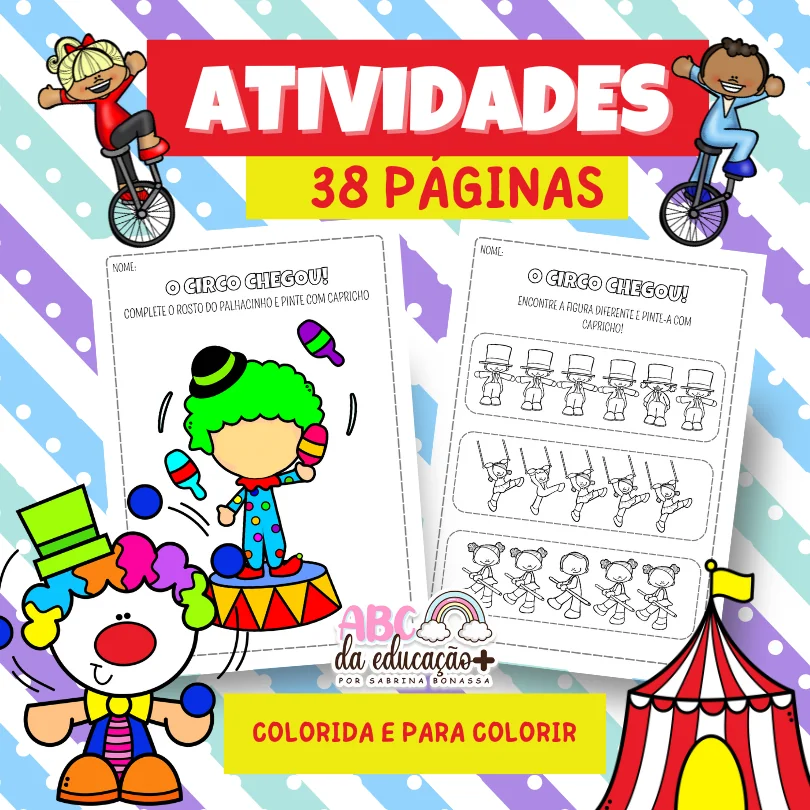 Kit Dia do Circo – Alfabetização e Educação Infantil - Image 2