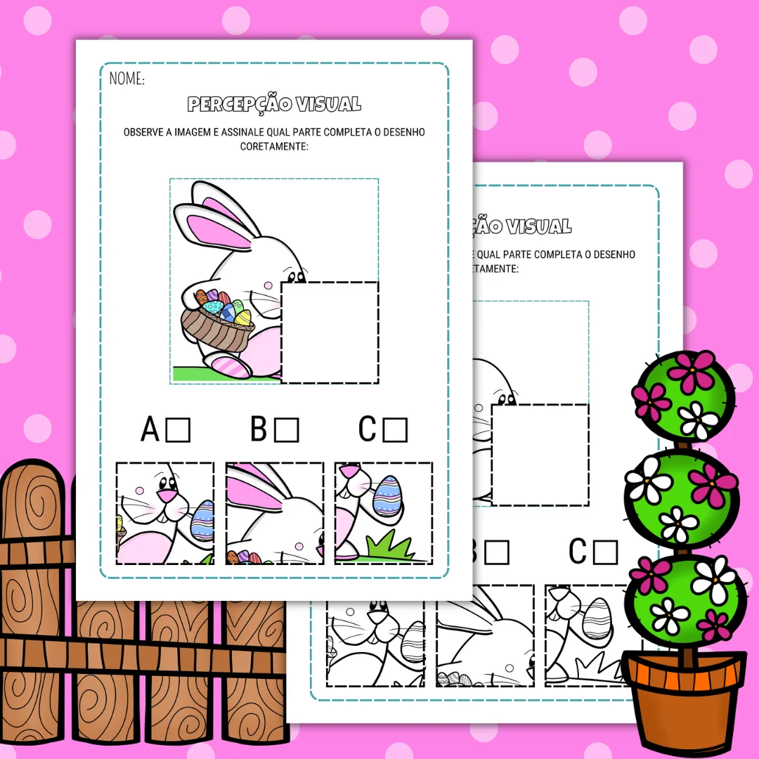Apostila de Atividades de Páscoa – Alfabetização e Educação Infantil - Image 4