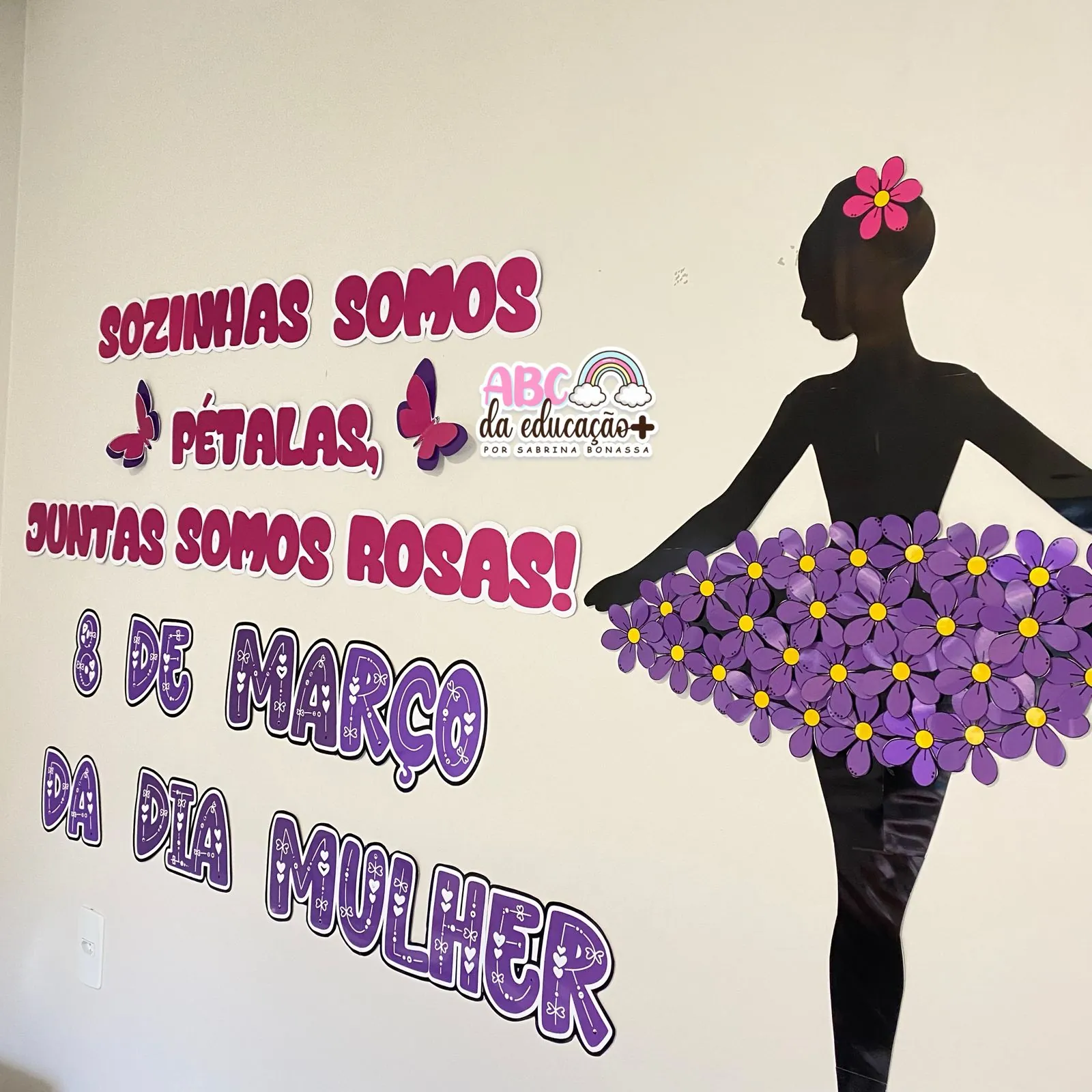 Kit Dia Da Mulher – Painel – Cartão – Atividade - Imagem 7