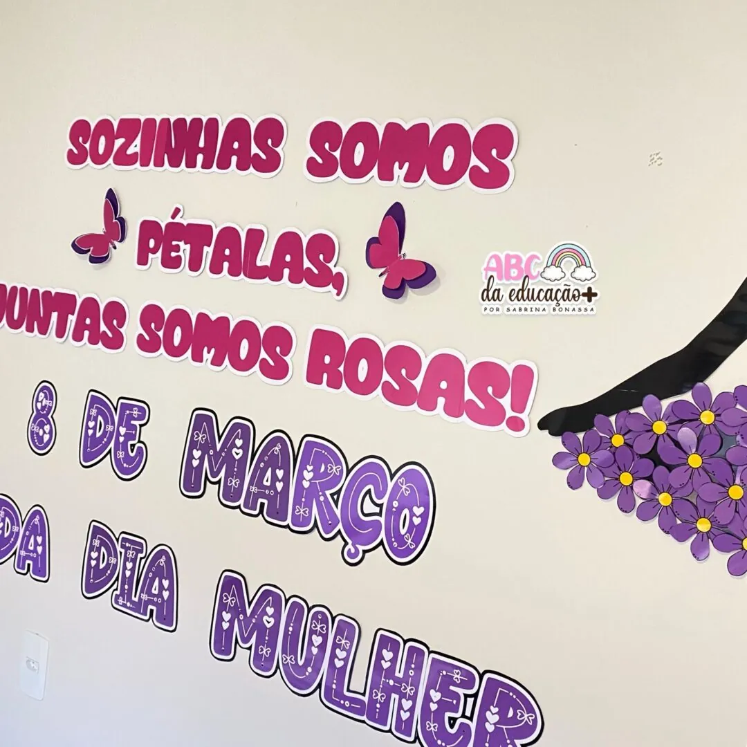 Kit Dia Da Mulher – Painel – Cartão – Atividade - Image 8