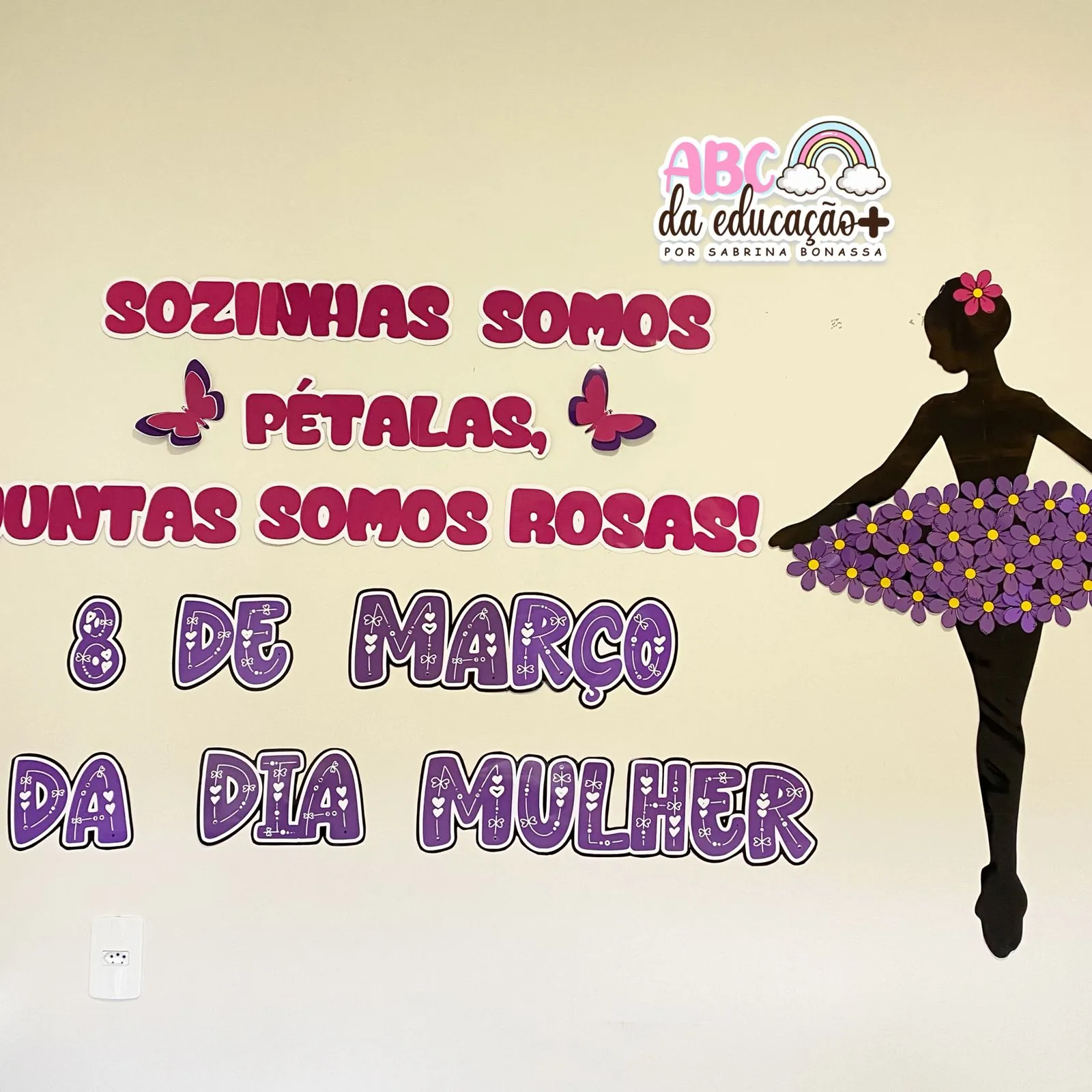 Kit Dia Da Mulher – Painel – Cartão – Atividade - Imagem 10