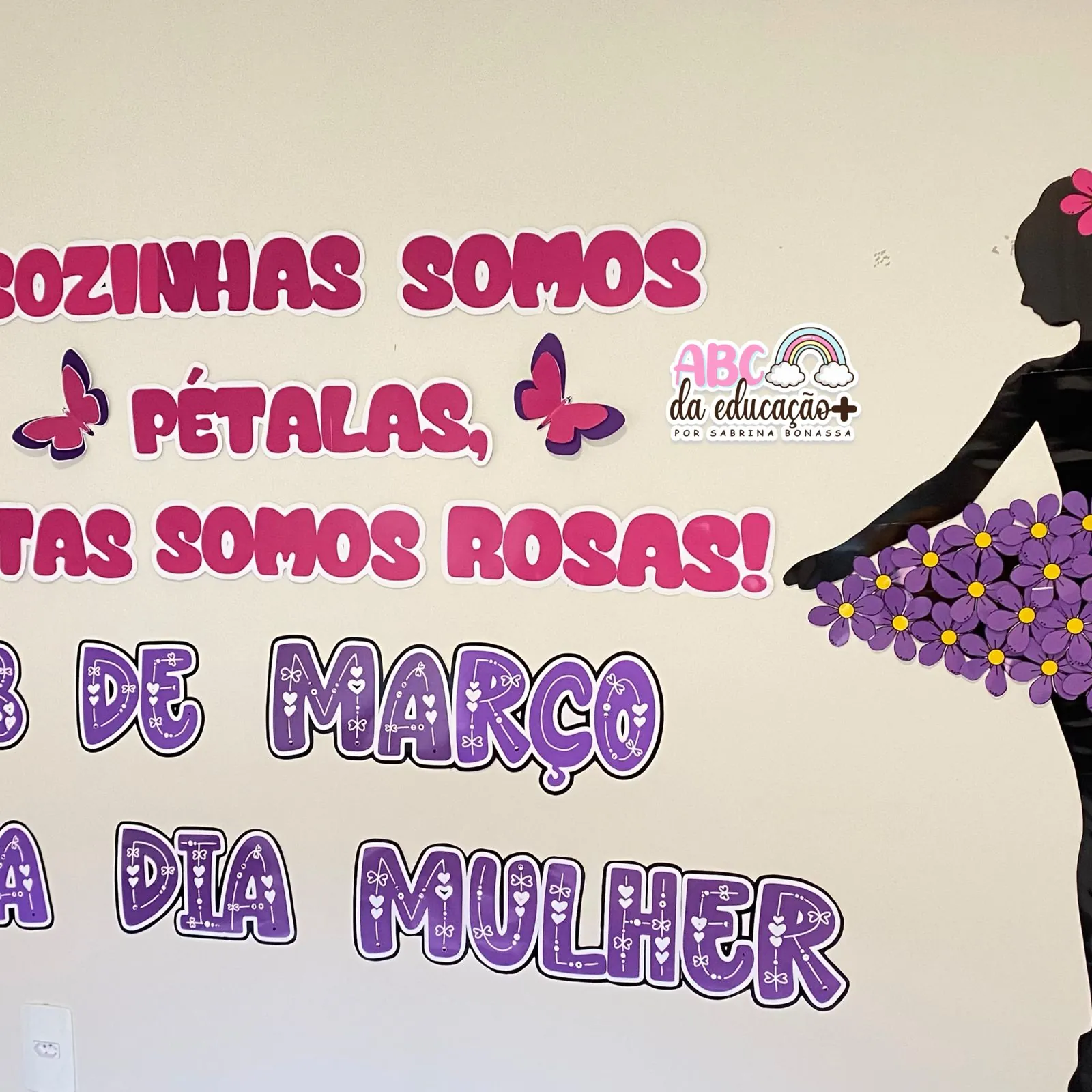 Kit Dia Da Mulher – Painel – Cartão – Atividade - Imagem 9