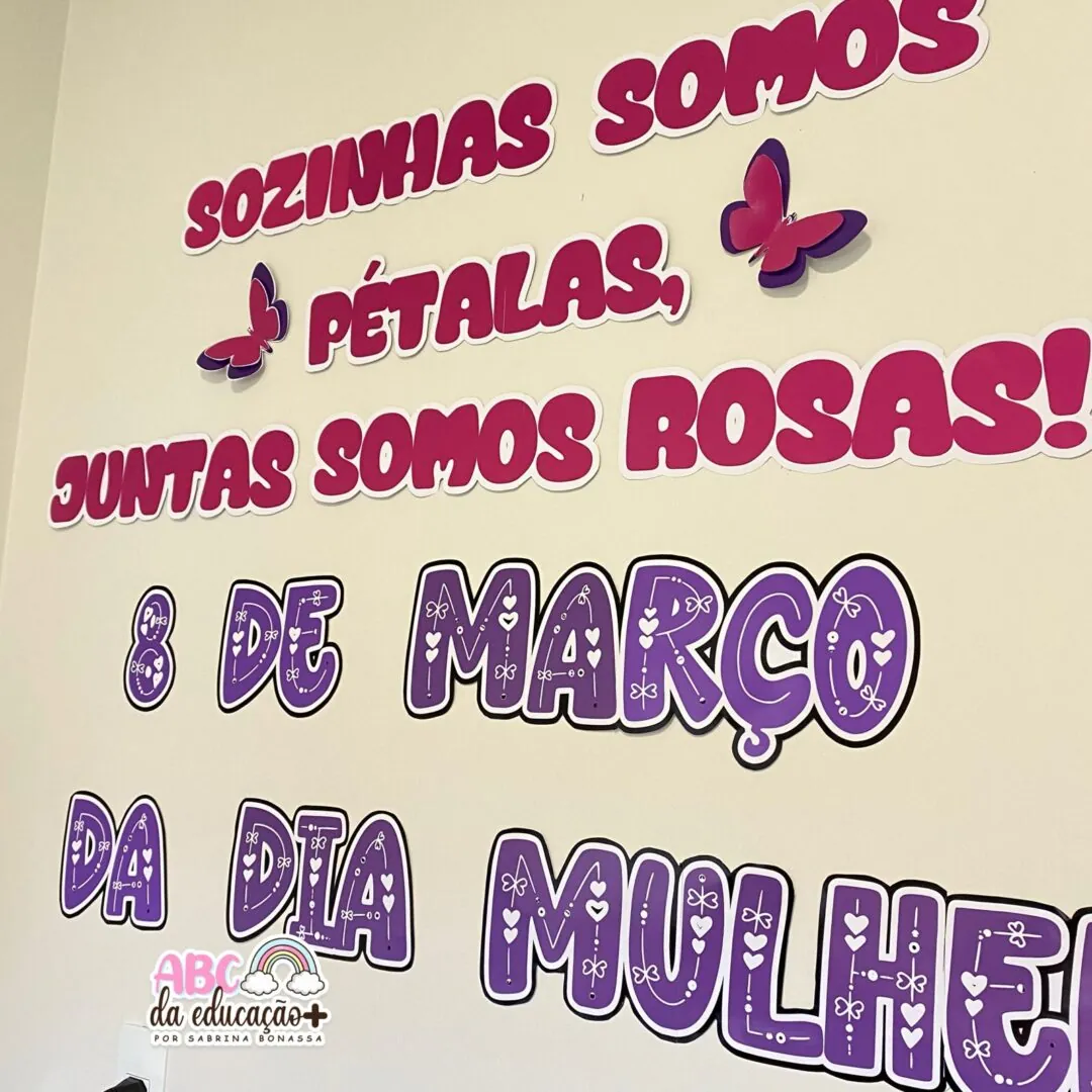 Kit Dia Da Mulher – Painel – Cartão – Atividade - Image 11