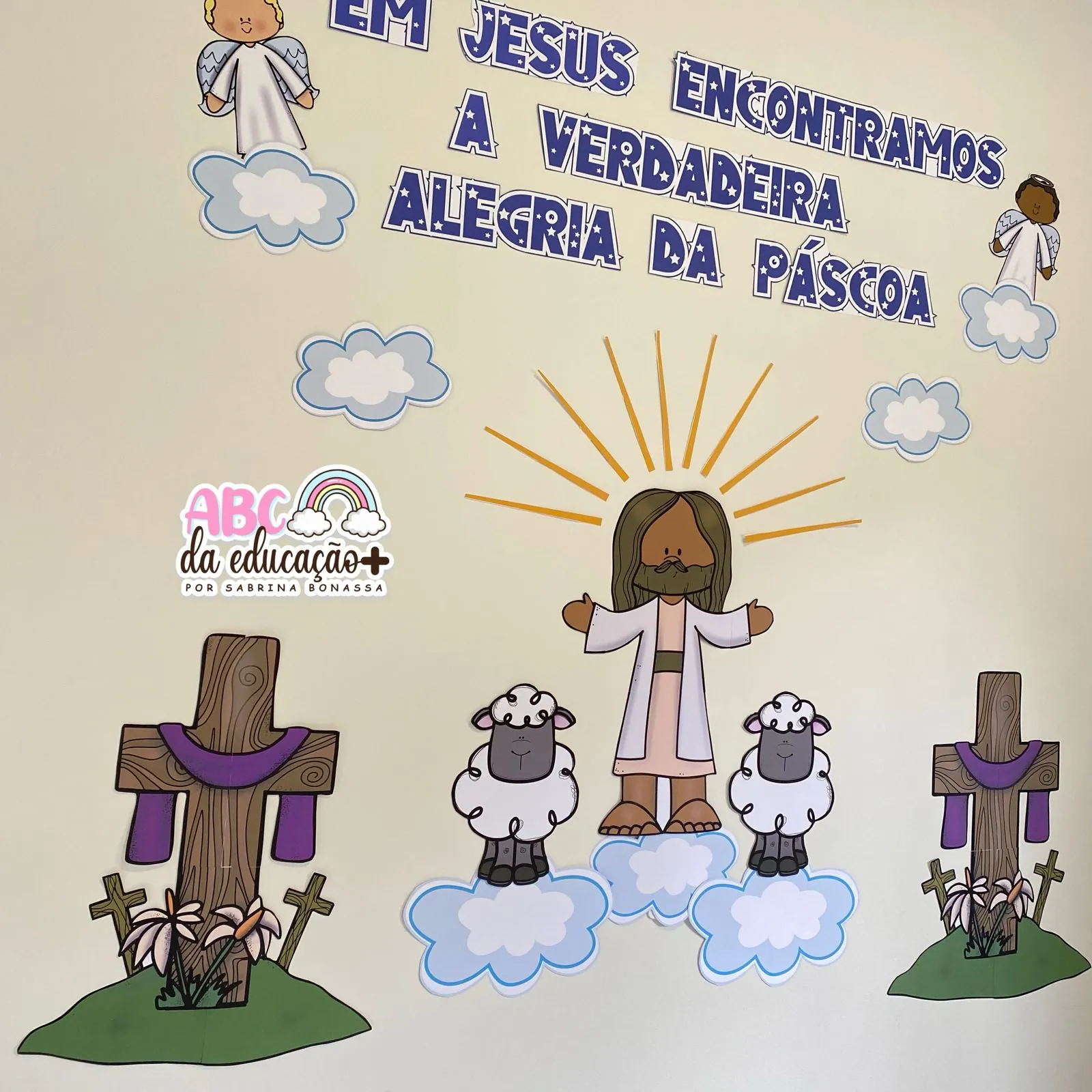 Painel Páscoa Cristã - Imagem 4