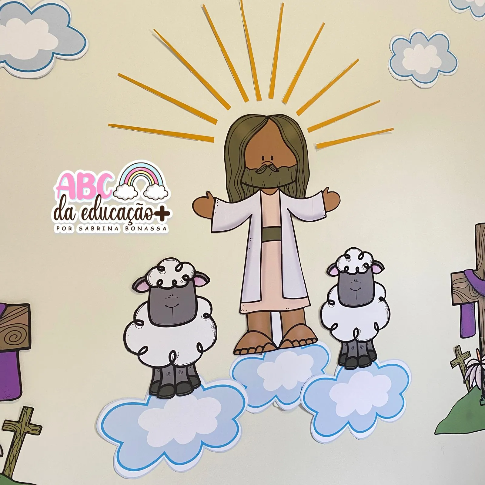 Painel Páscoa Cristã - Imagem 5
