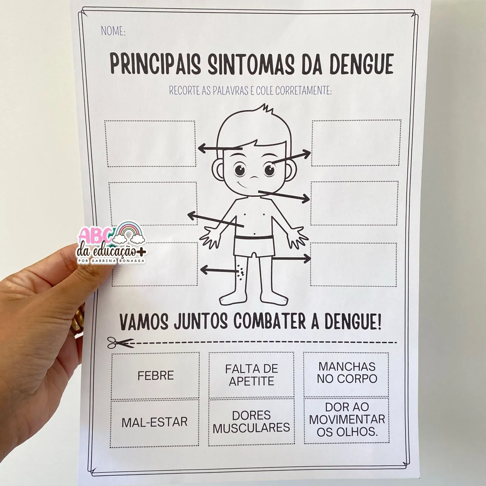 Lapbook Informativo sobre a Dengue - Imagem 8