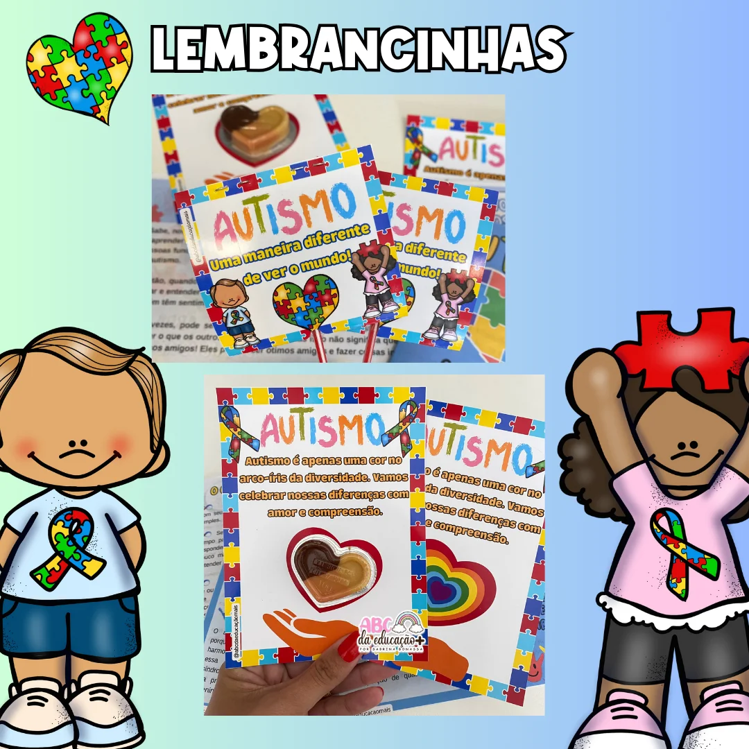 Autismo – Folheto + Plano de Aula + Lembrancinhas - Image 4