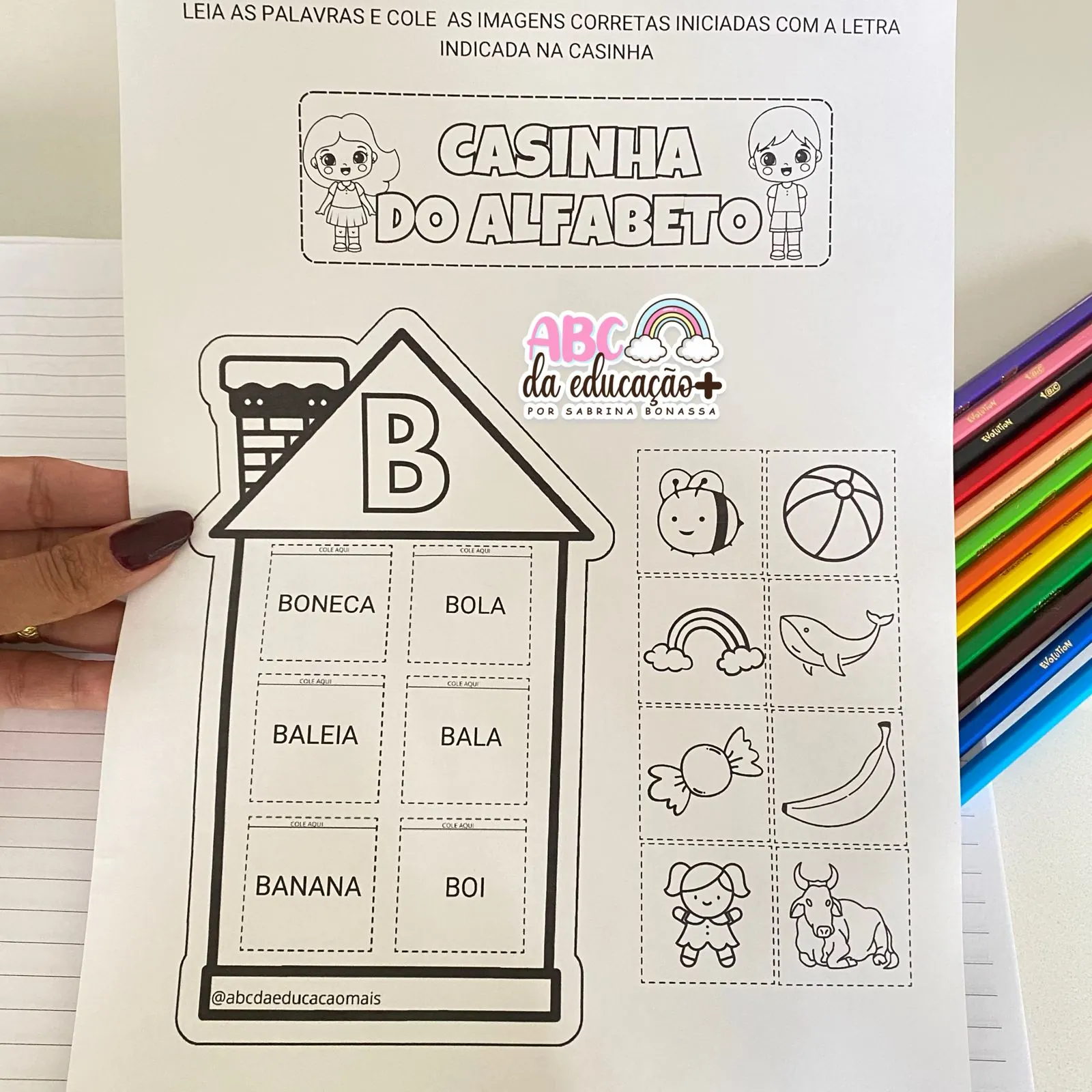 Casinha do Alfabeto – Atividade Interativa de A a Z - Imagem 6