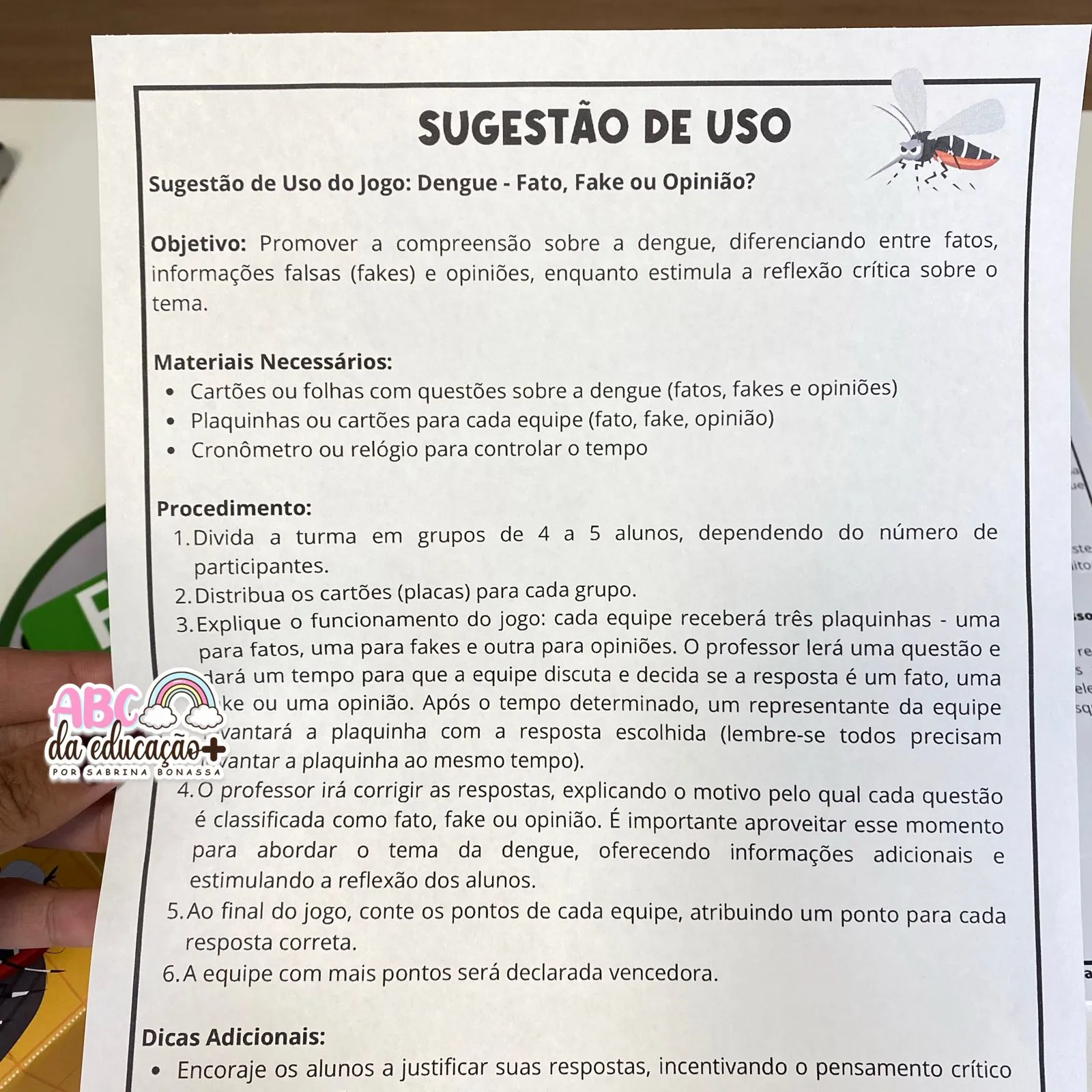 Dengue – Fato, Fake ou Opinião? - Imagem 10