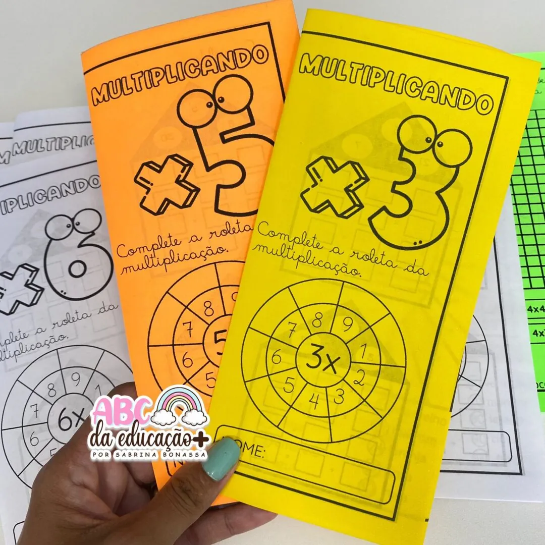 Folheto da Multiplicação – 1 ao 10 - Image 5