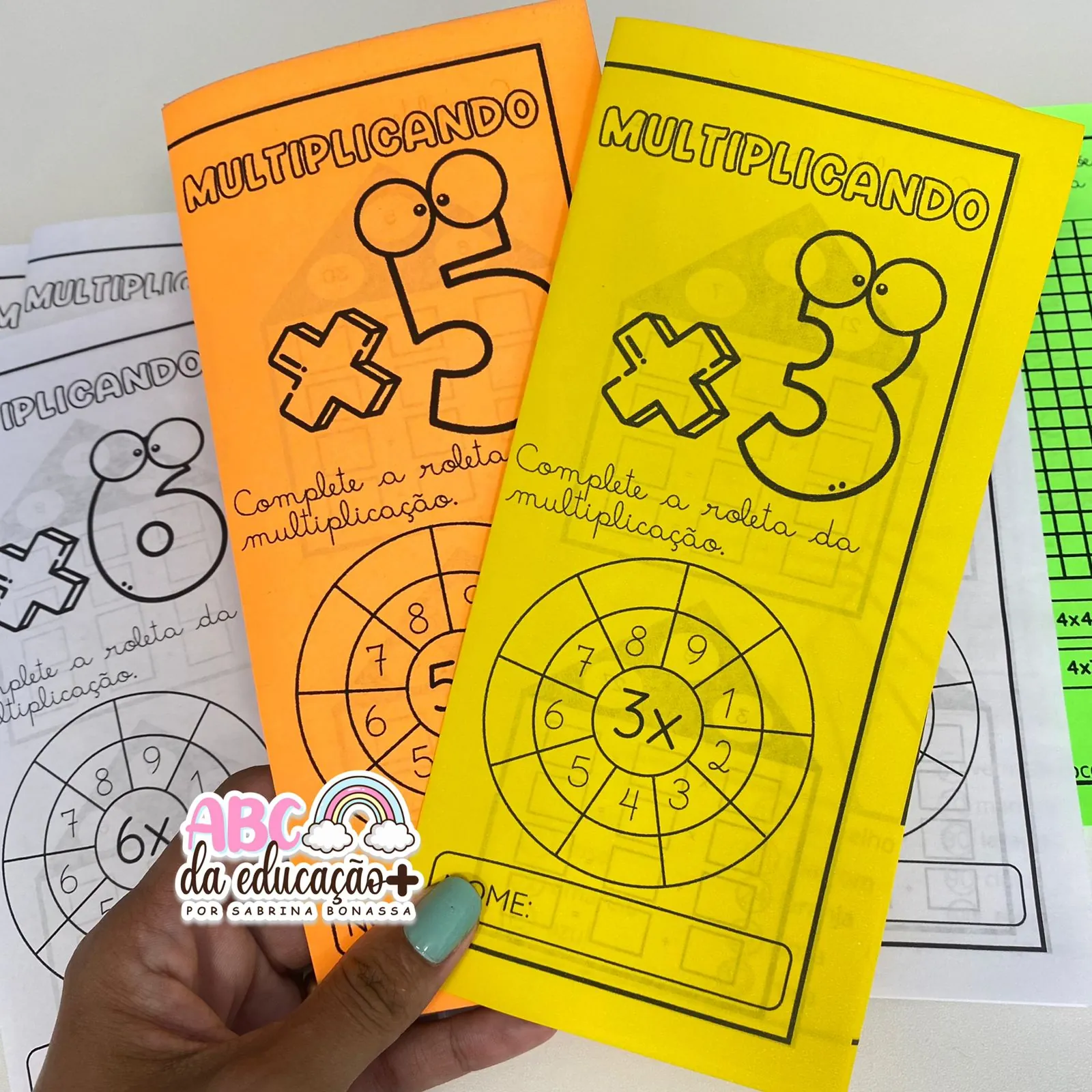 Folheto da Multiplicação – 1 ao 10 - Imagem 5