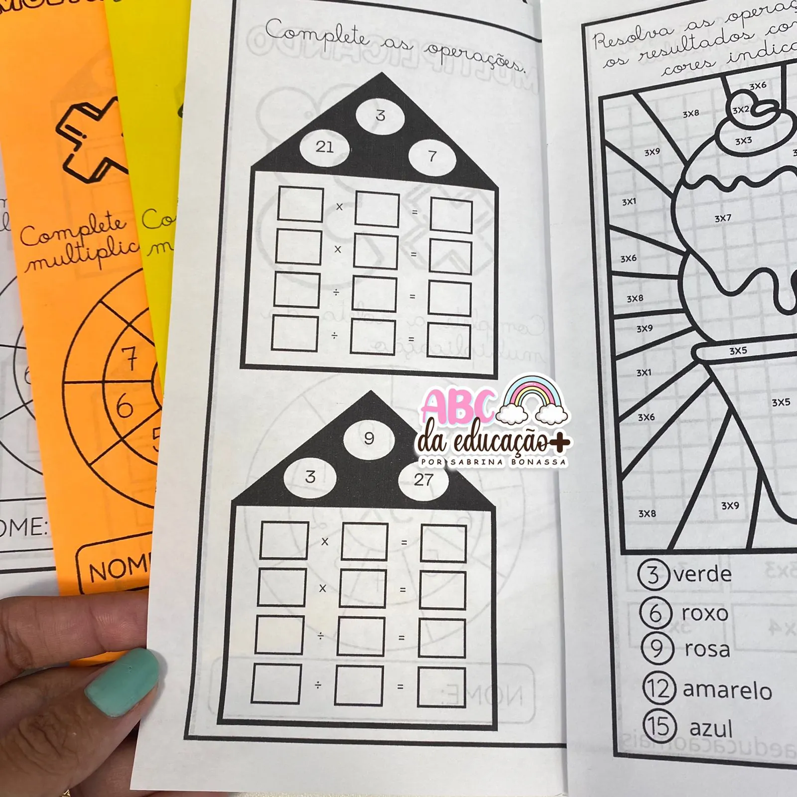 Folheto da Multiplicação – 1 ao 10 - Imagem 4