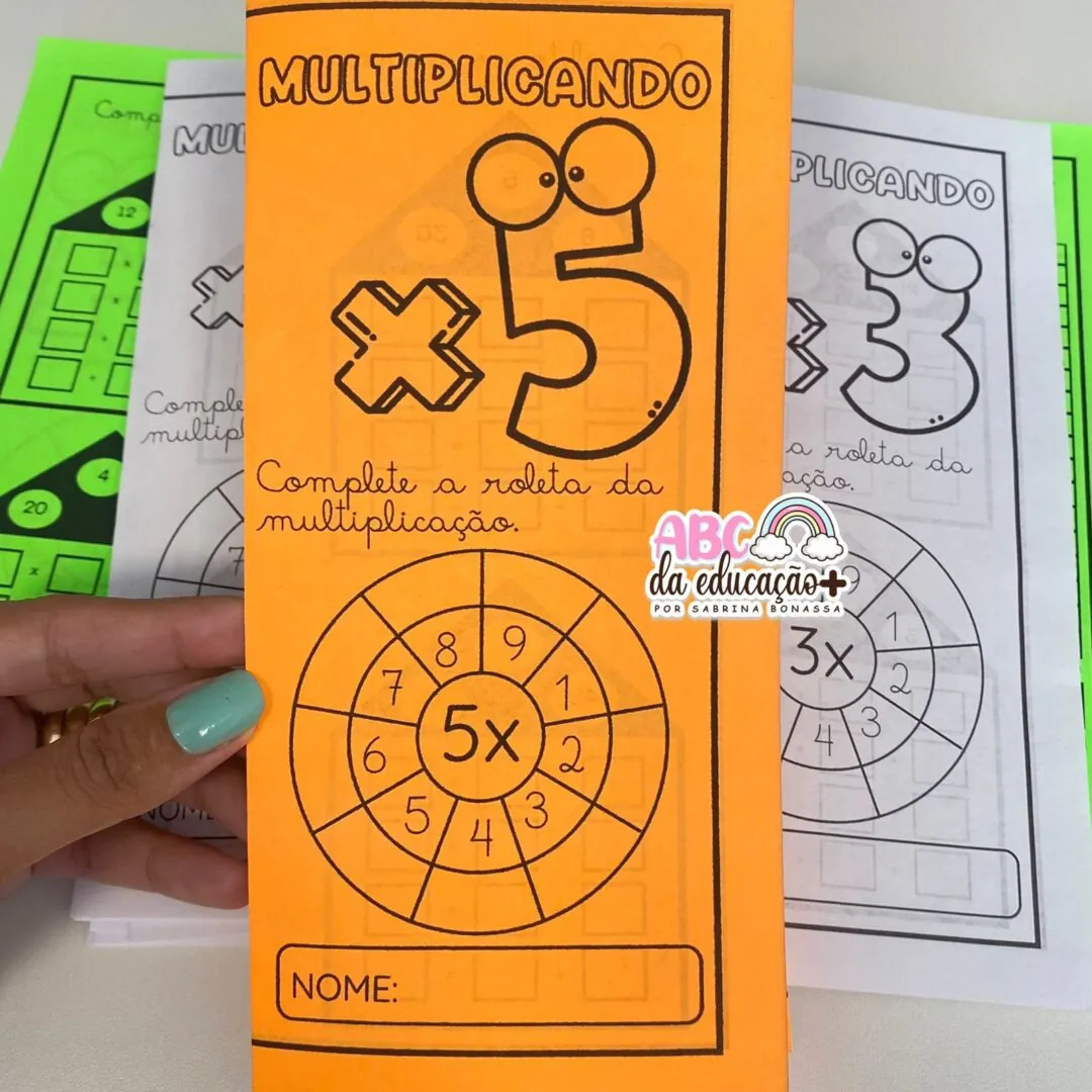 Folheto da Multiplicação – 1 ao 10 - Image 7