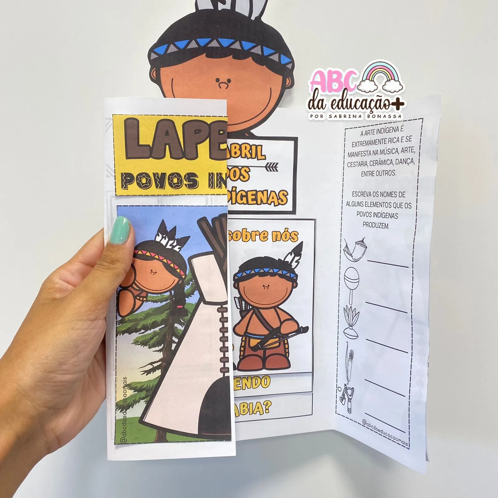 Lapbook Povos Indígenas - Imagem 5