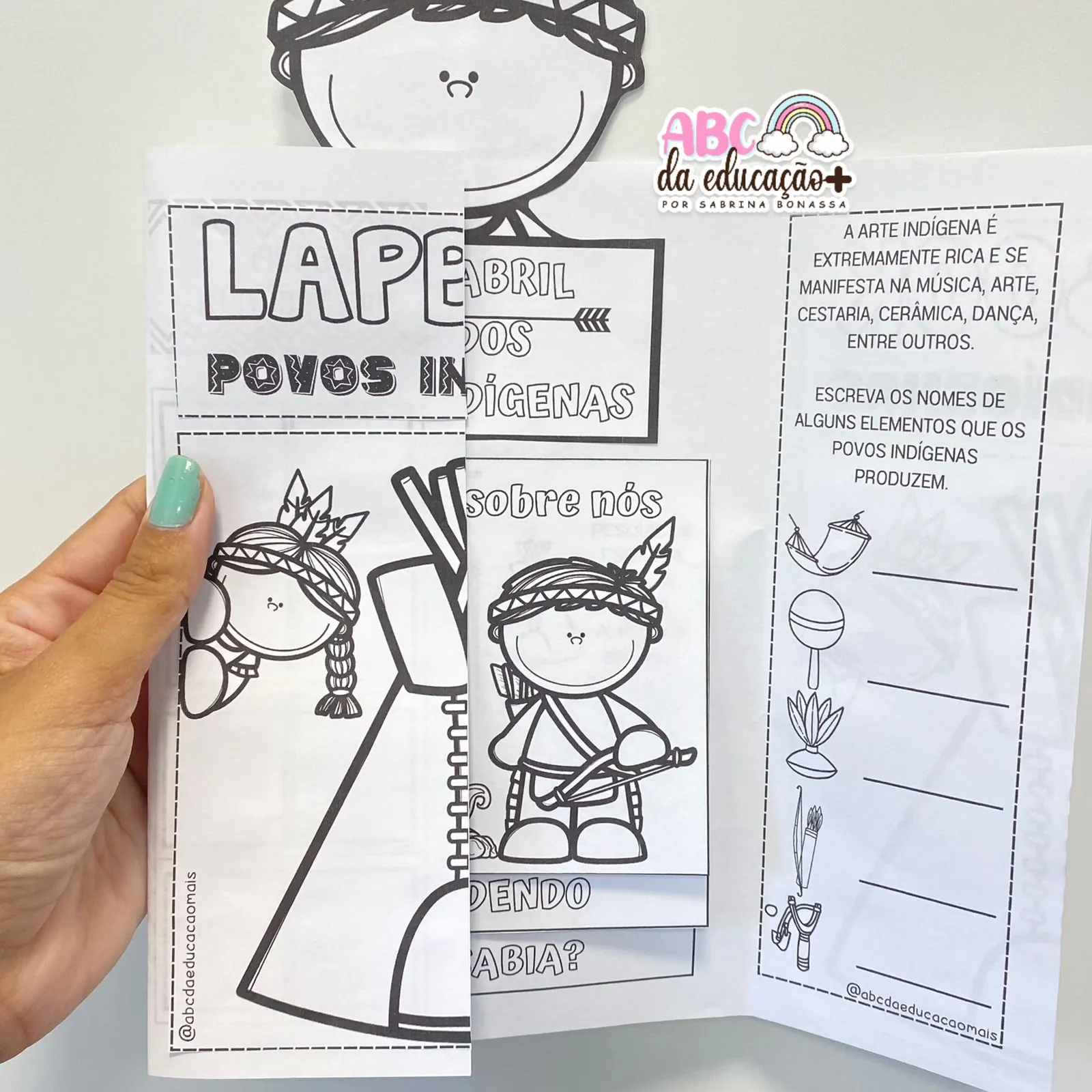 Lapbook Povos Indígenas - Imagem 6