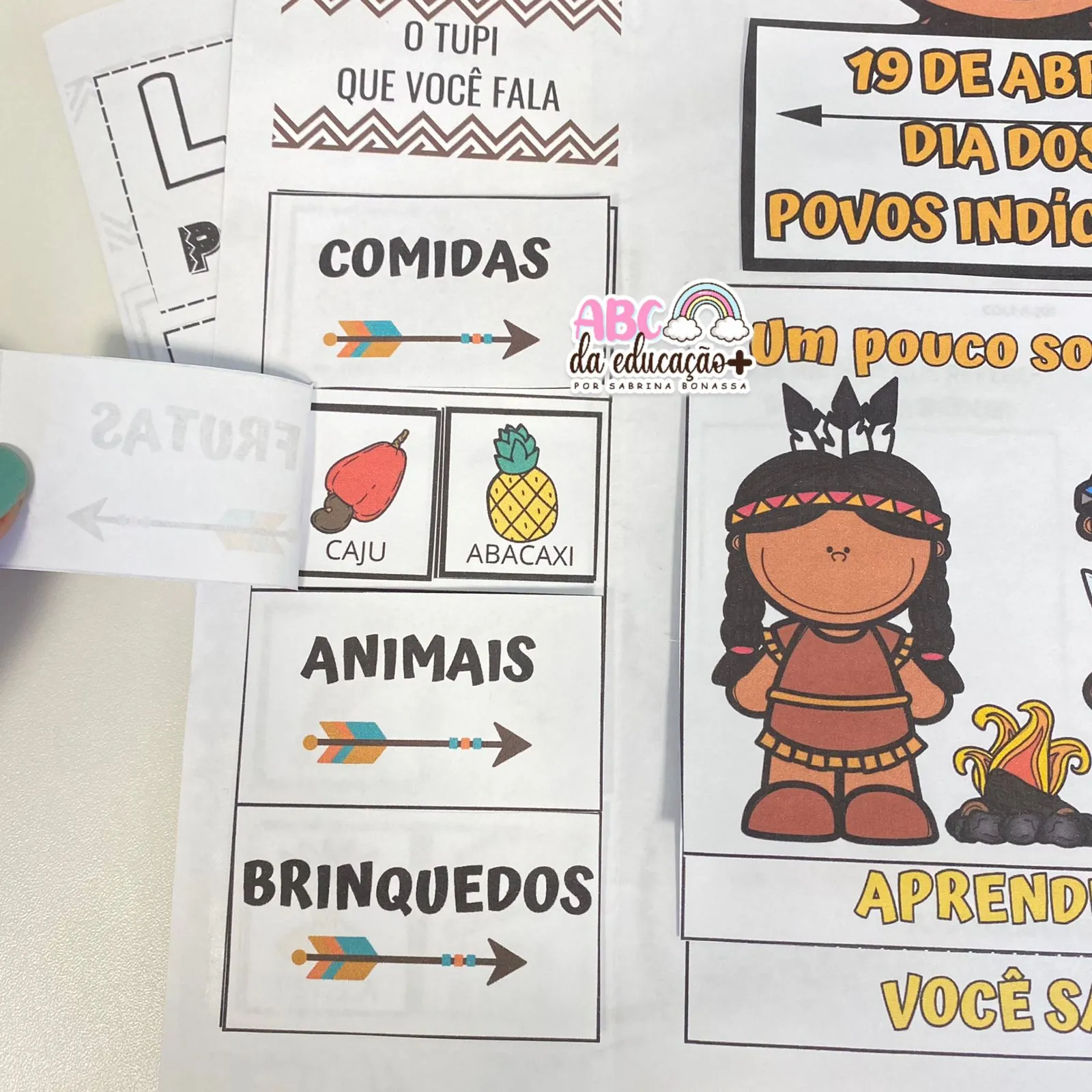 Lapbook Povos Indígenas - Imagem 3