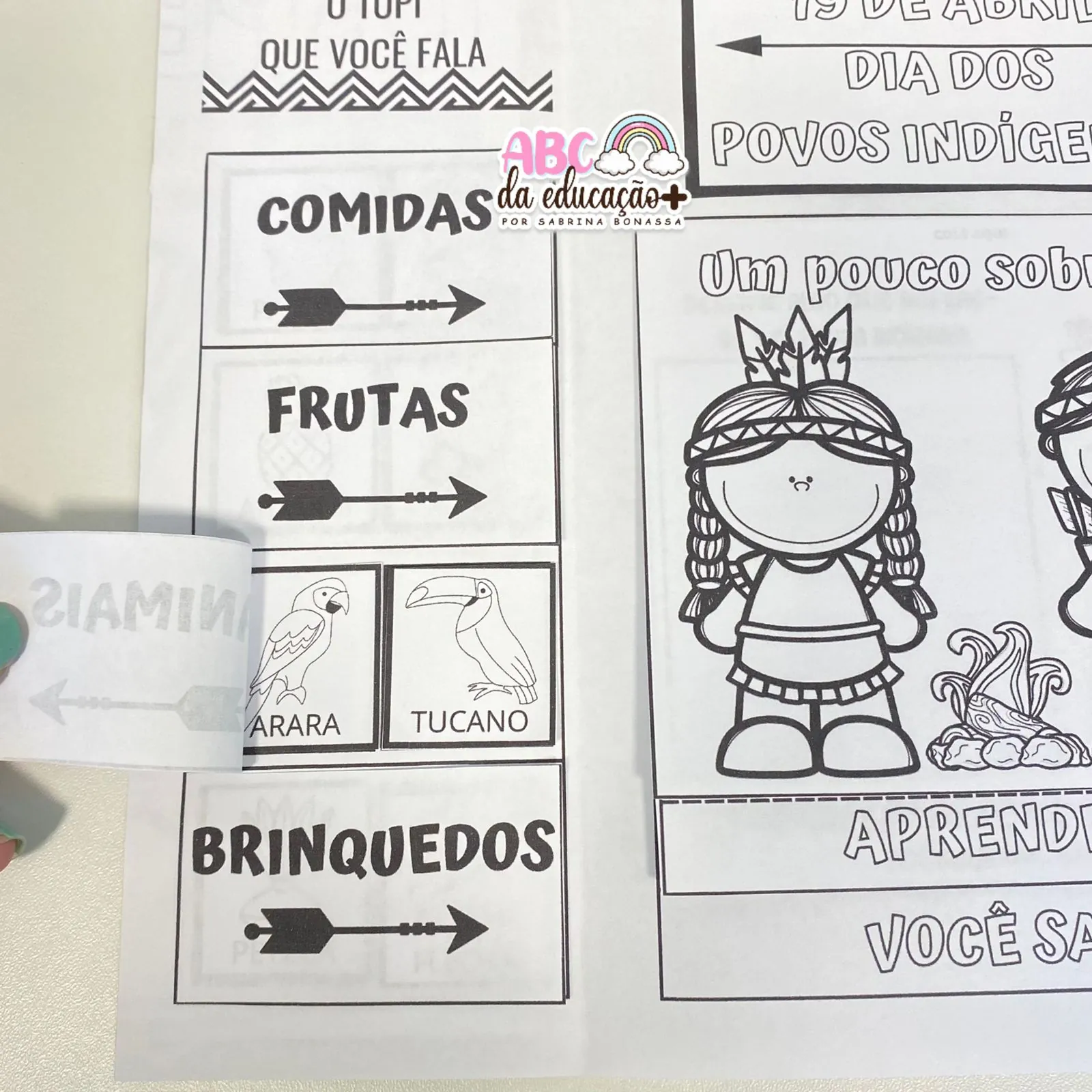 Lapbook Povos Indígenas - Imagem 7