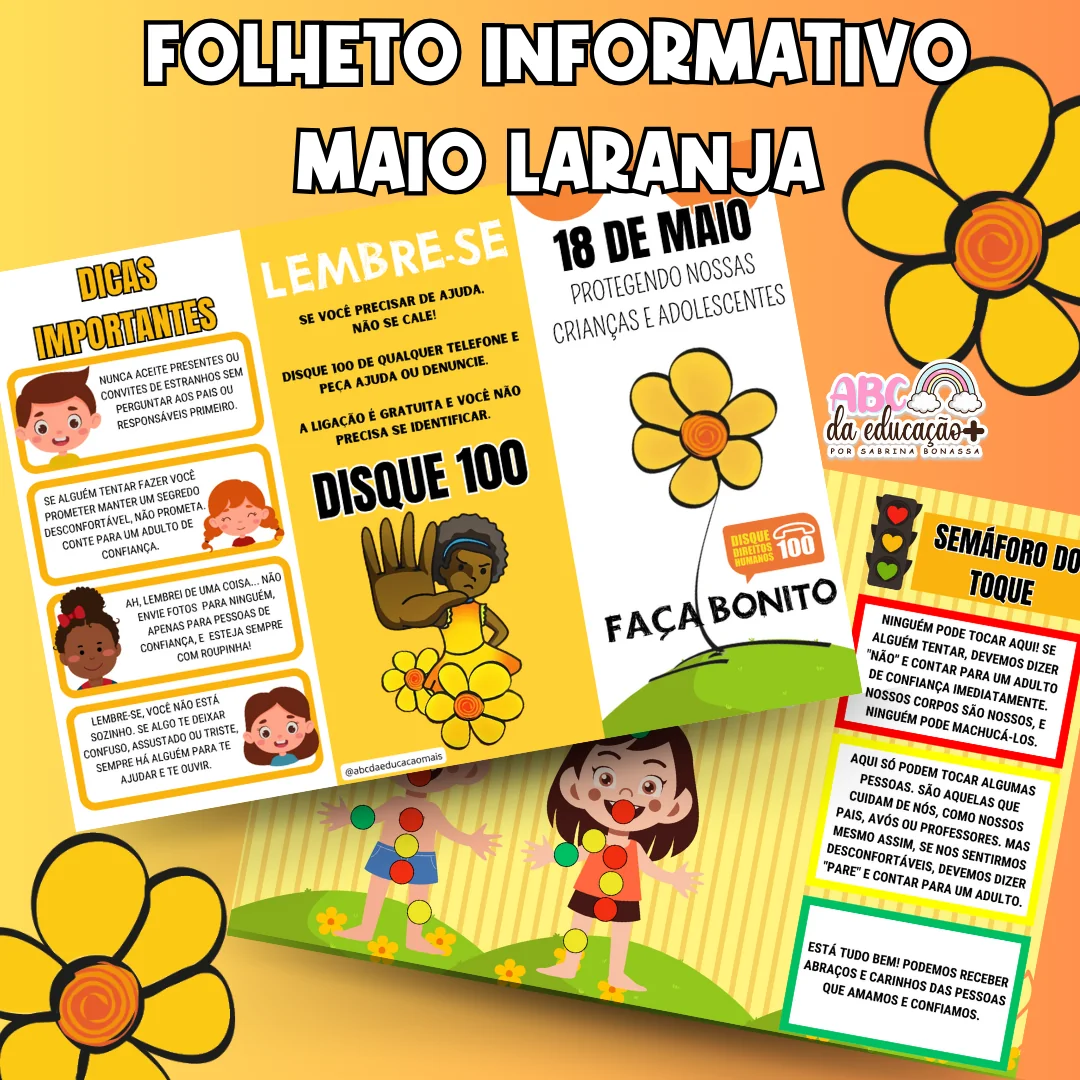 Kit Completo Maio Laranja com Plano de Aula - Image 5