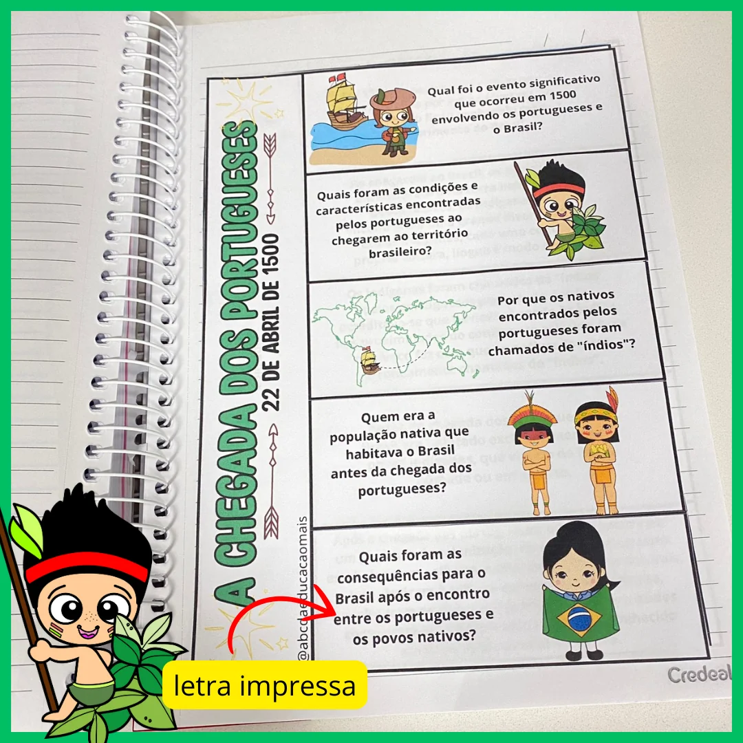 Atividade Interativa + plano de aula – Chegada dos portugueses/ Descobrimento do Brasil - Image 6