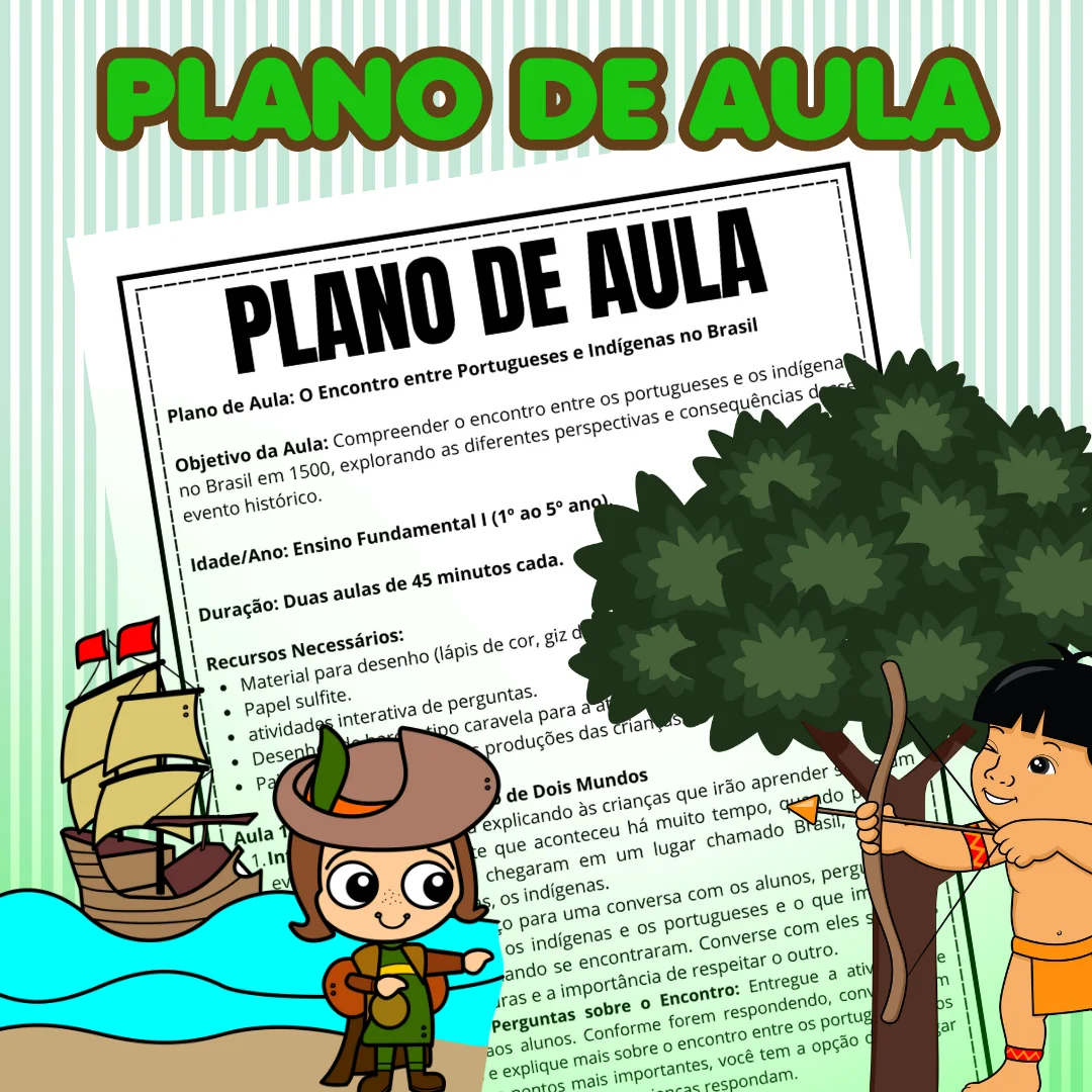 Atividade Interativa + plano de aula – Chegada dos portugueses/ Descobrimento do Brasil - Image 2
