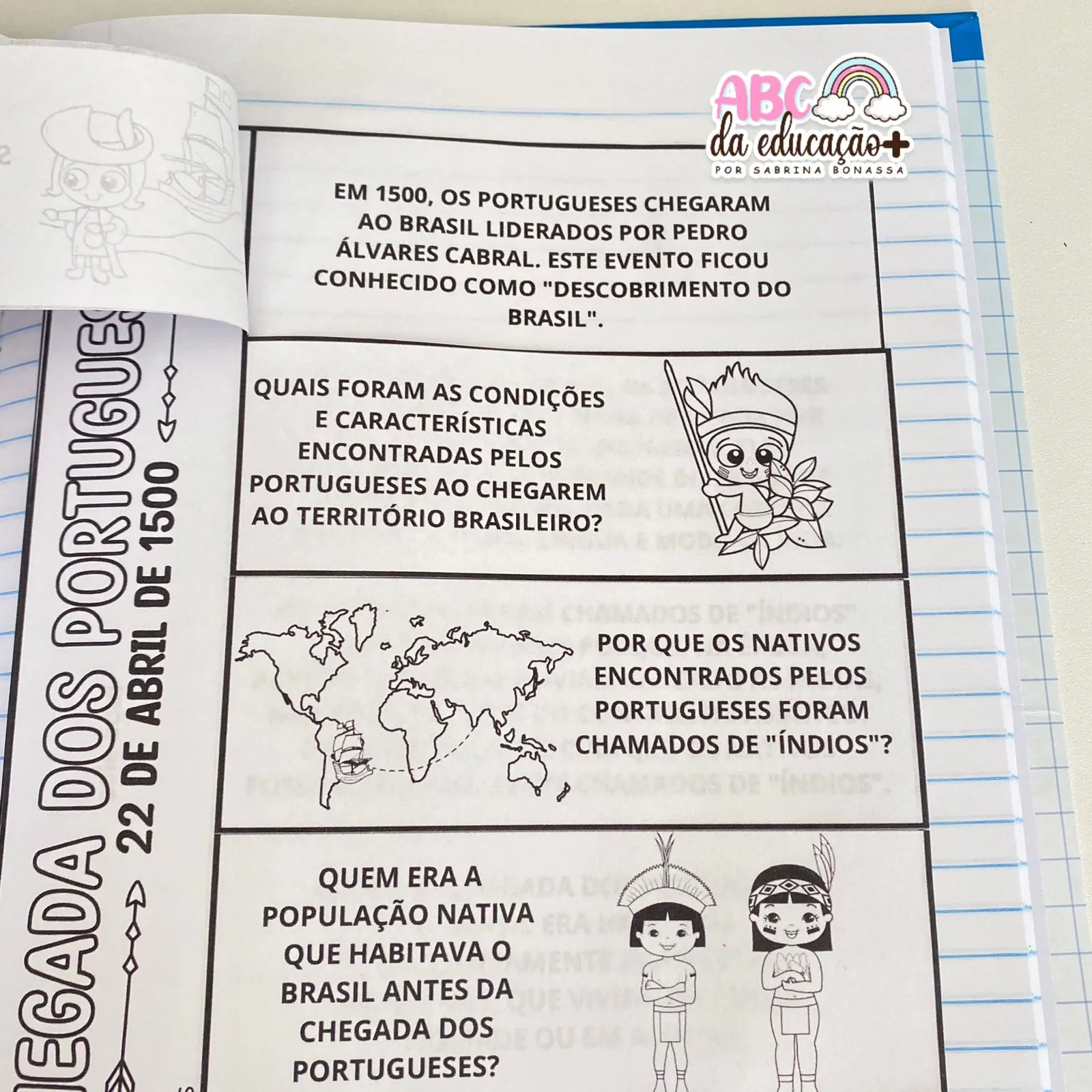 Atividade Interativa + plano de aula – Chegada dos portugueses/ Descobrimento do Brasil - Imagem 7