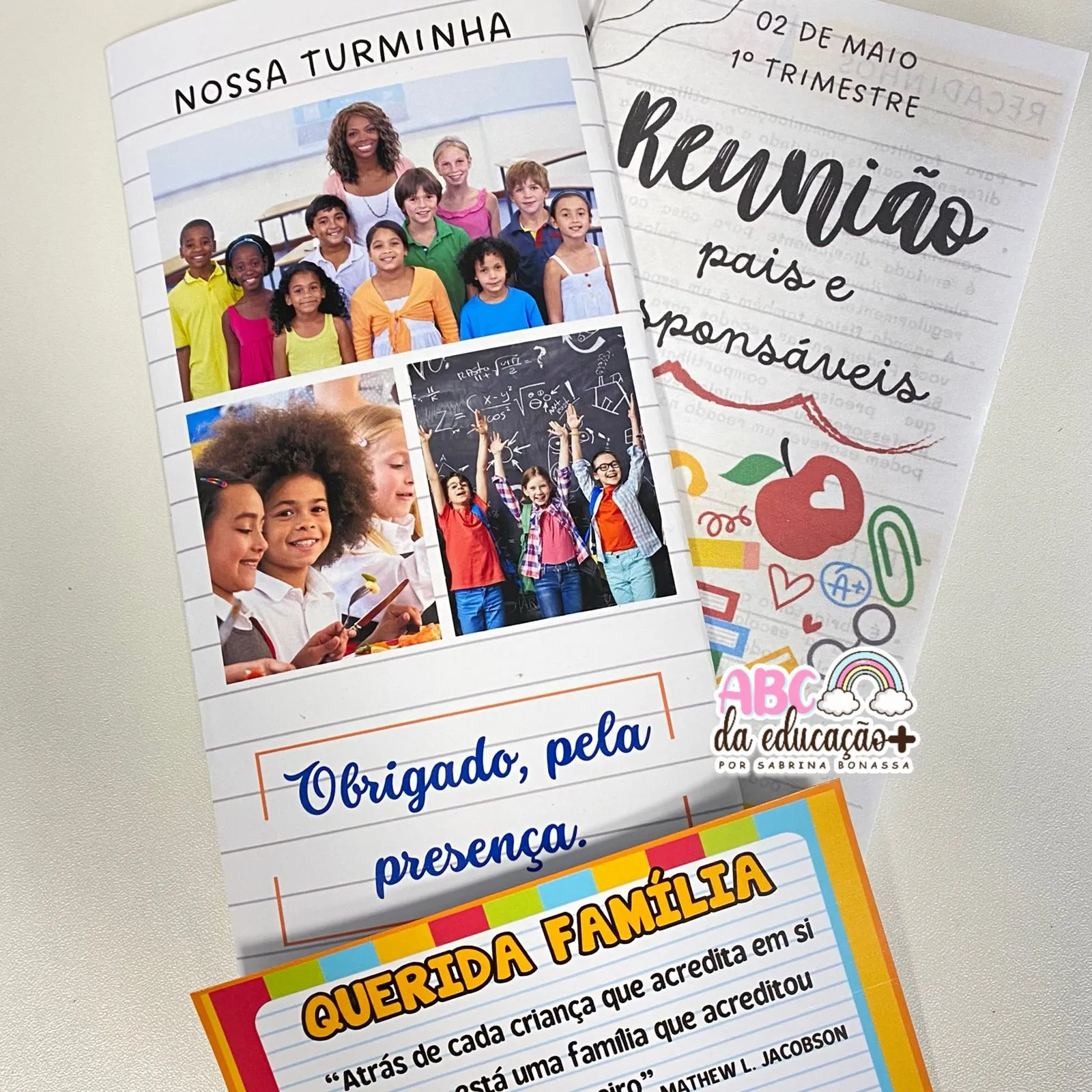 Folheto Informativo Reunião de Pais – Editável - Imagem 4