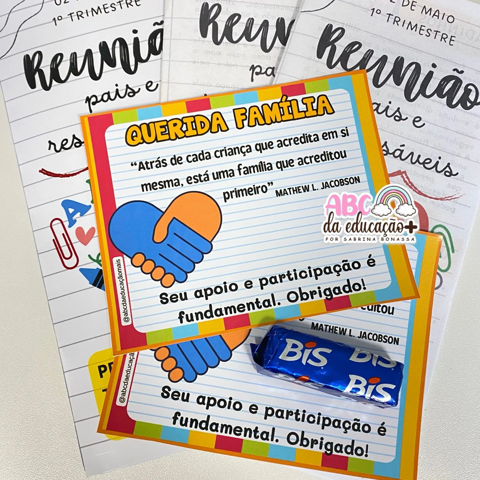 Folheto Informativo Reunião de Pais – Editável - Imagem 5