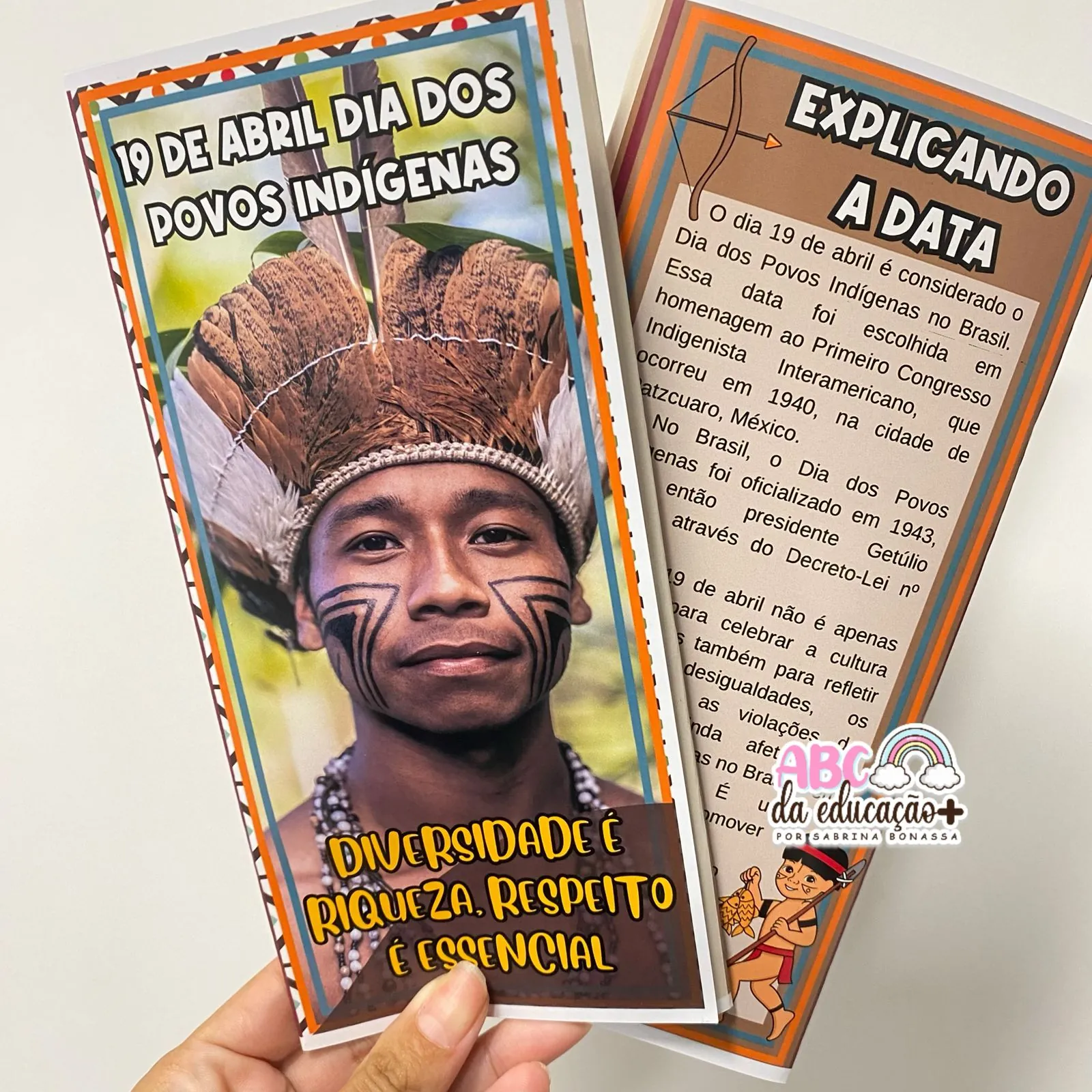 Folder Informativo Povos Indígenas + Plano de aula - Imagem 7