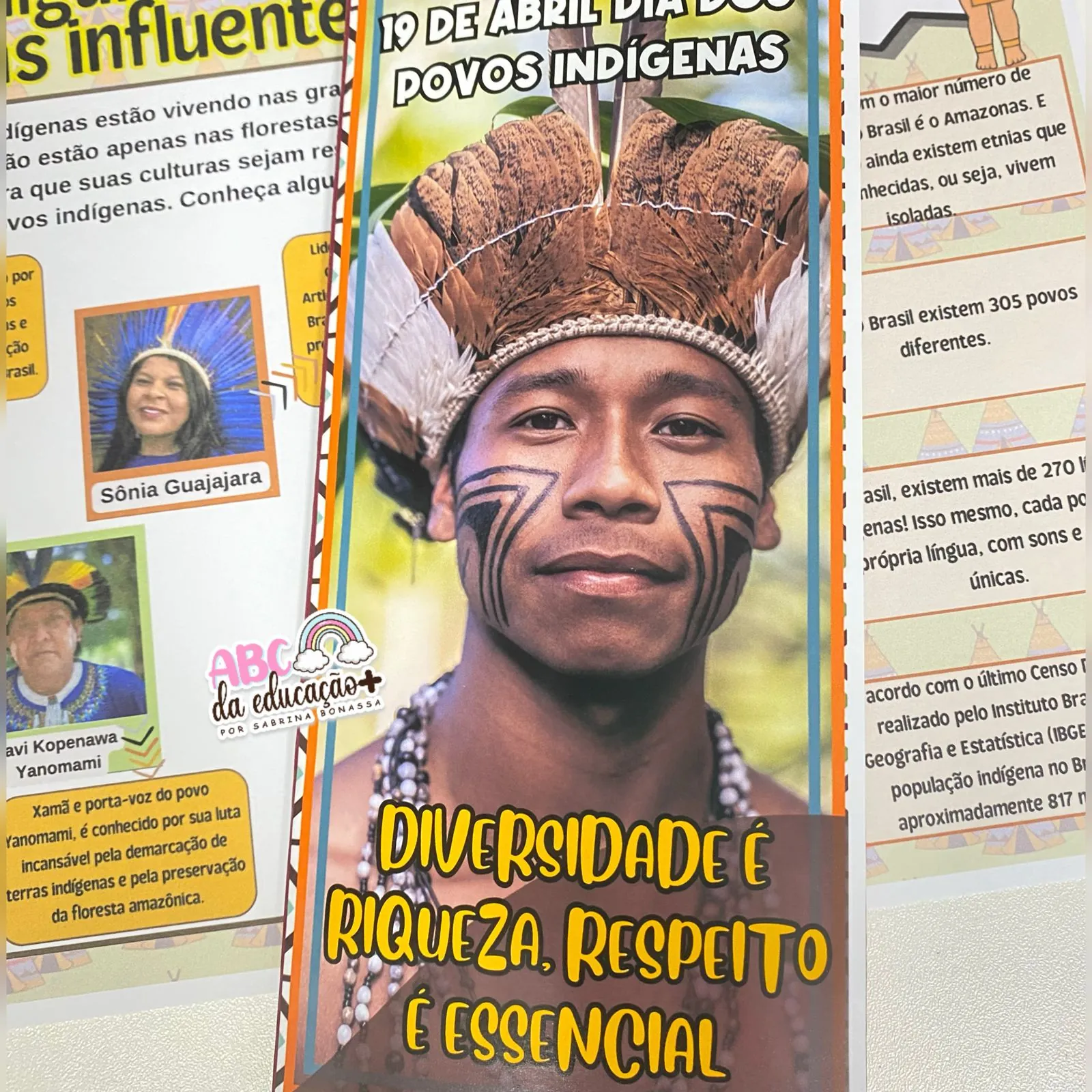 Folder Informativo Povos Indígenas + Plano de aula - Imagem 8